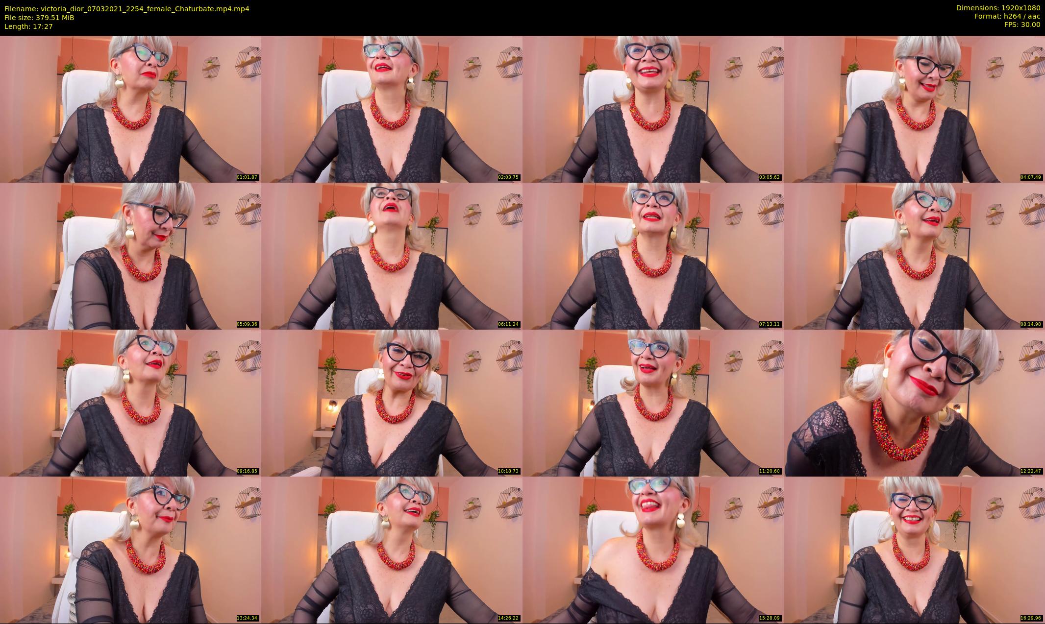 victoria_dior — 18 minute Chaturbate female cam show recording, 1080p, Mar 7, 2021