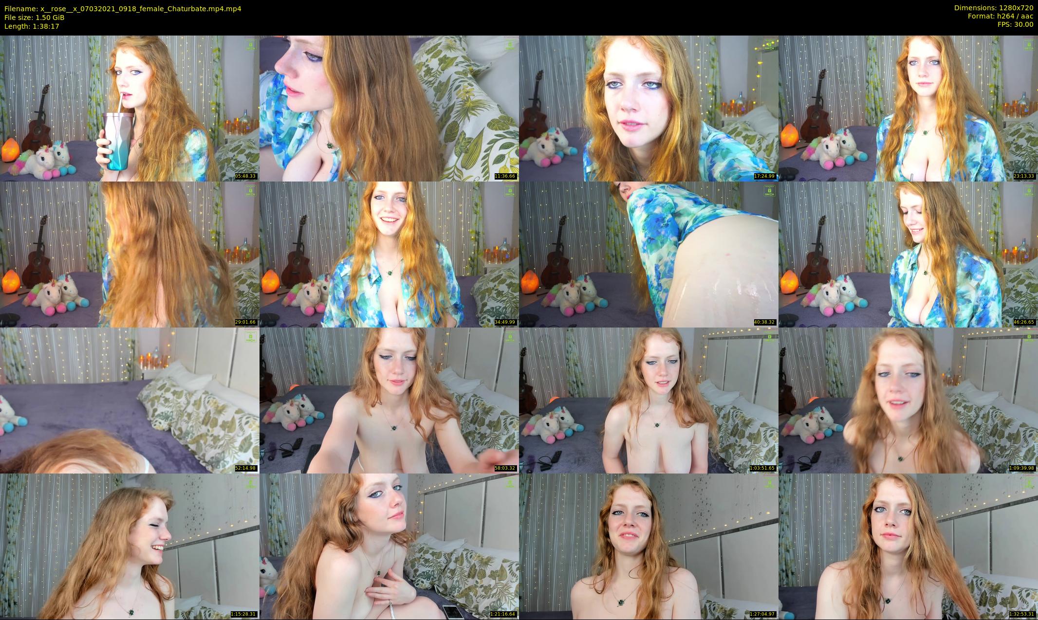 x__rose__x — 99 minute Chaturbate female cam show recording, 720p, Mar 7, 2021