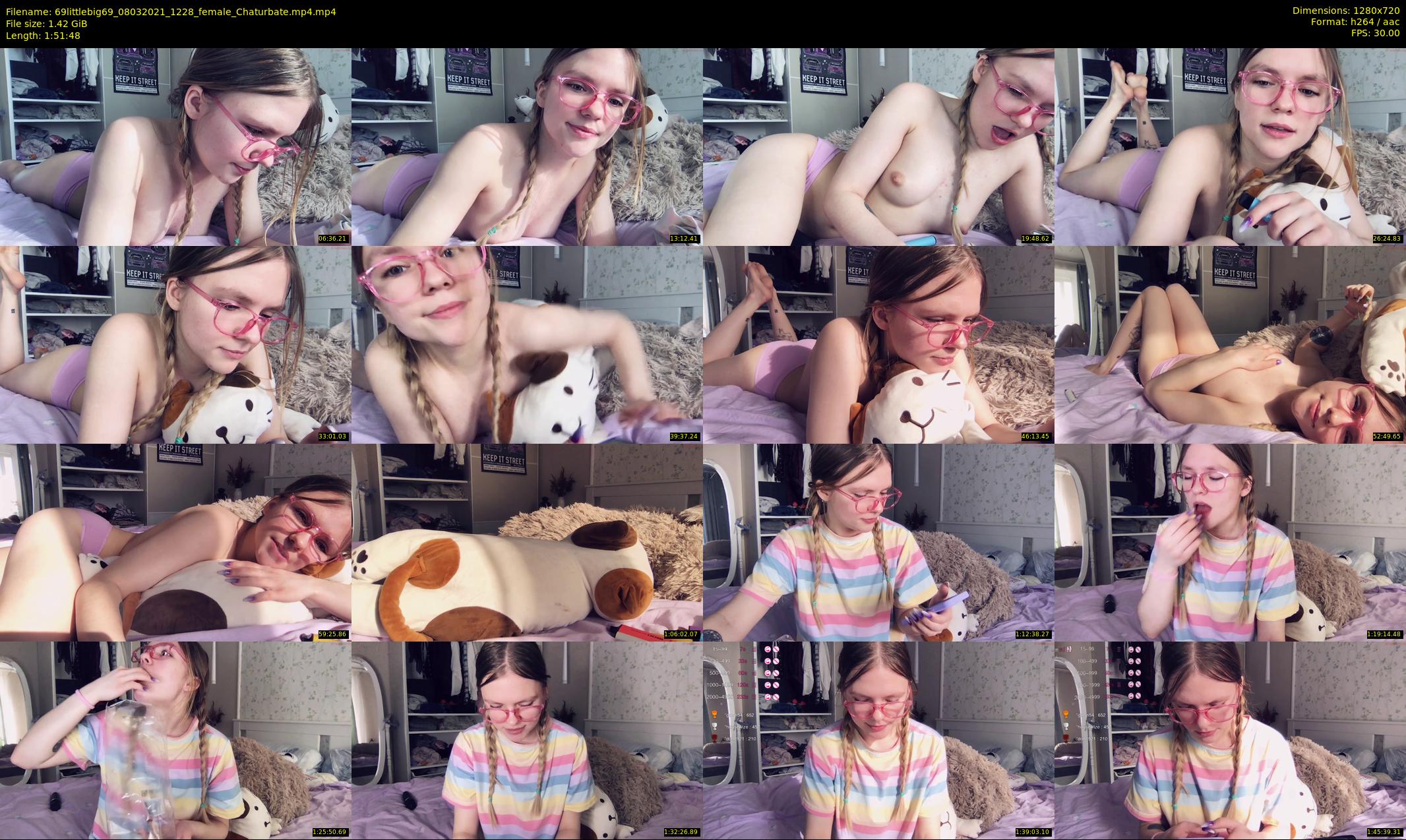 69littlebig69 — 112 minute Chaturbate couple cam show recording, 720p, Mar 8, 2021