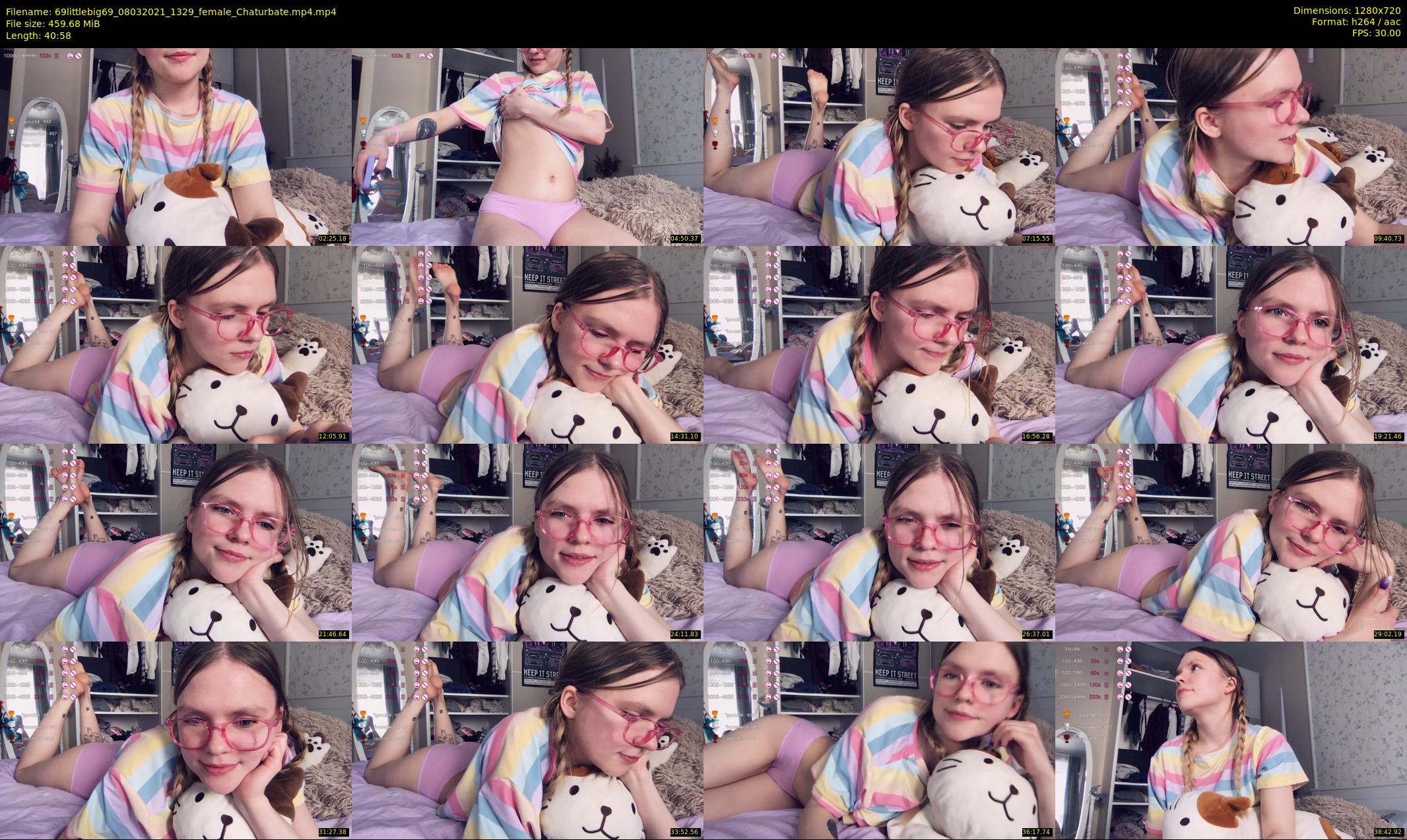 69littlebig69 — 41 minute Chaturbate couple cam show recording, 720p, Mar 8, 2021