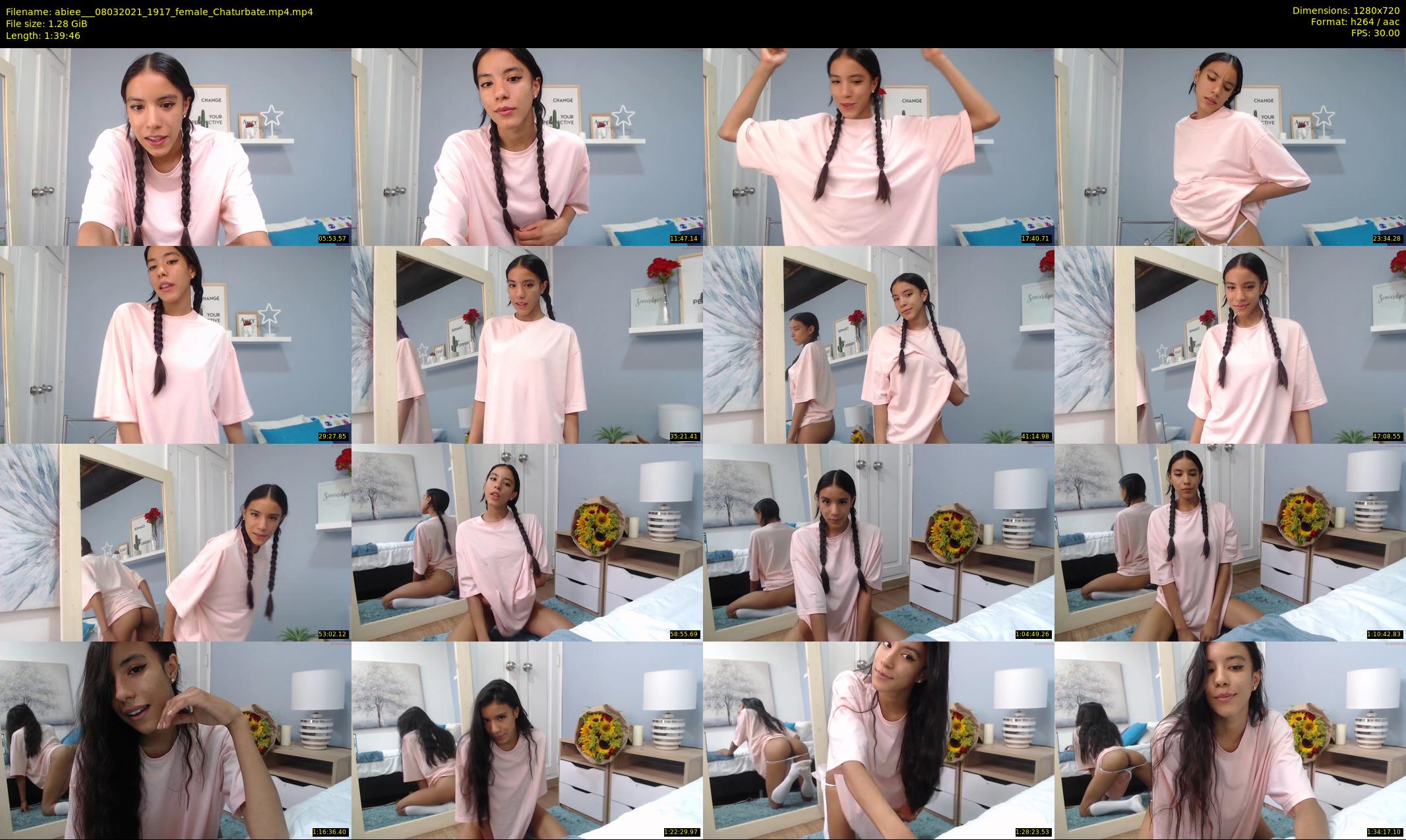 abiee__ — 100 minute Chaturbate female cam show recording, 720p, Mar 8, 2021