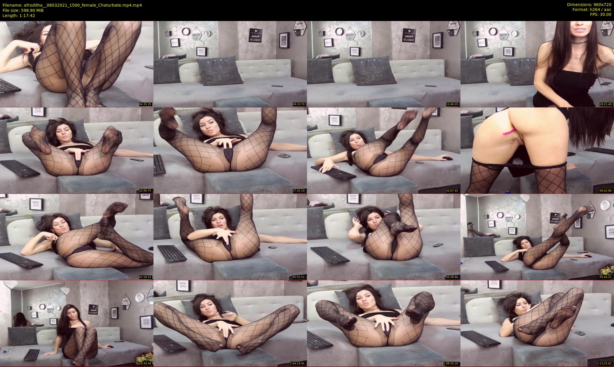 afroditha_ — 78 minute Chaturbate female cam show recording, 720p, Mar 8, 2021