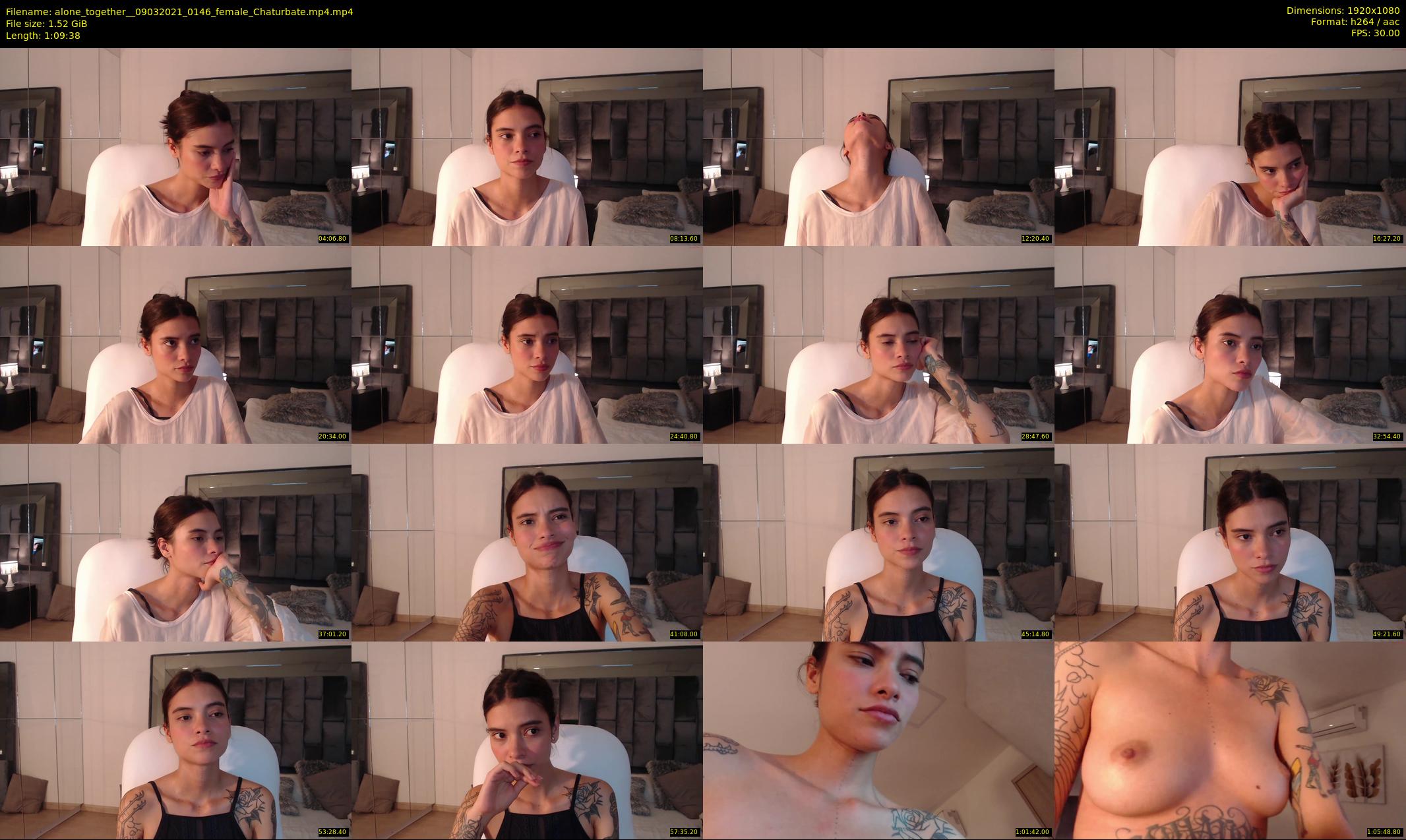 alone_together_ — 70 minute Chaturbate female cam show recording, 1080p, Mar 9, 2021