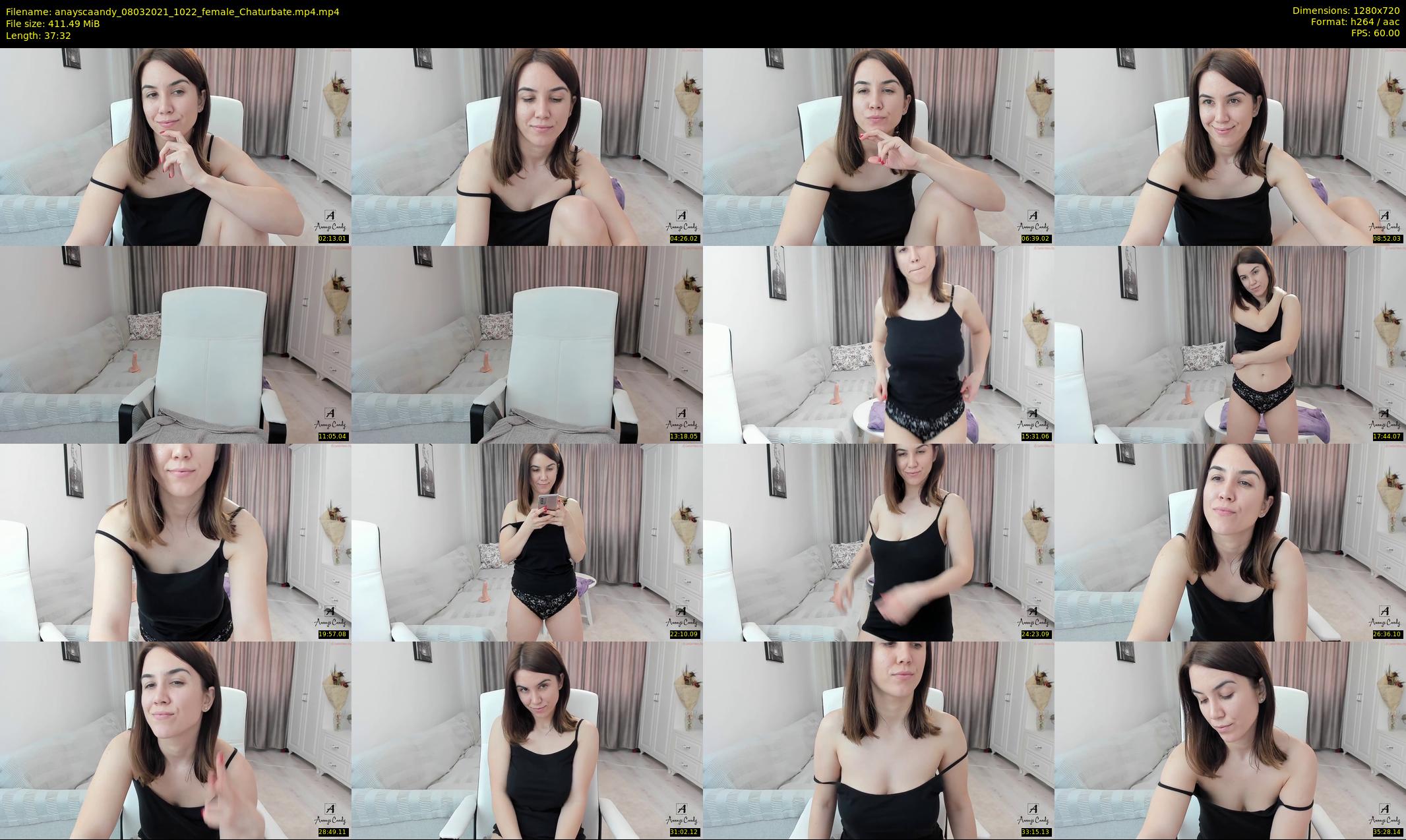anayscaandy — 38 minute Chaturbate female cam show recording, 720p, Mar 8, 2021