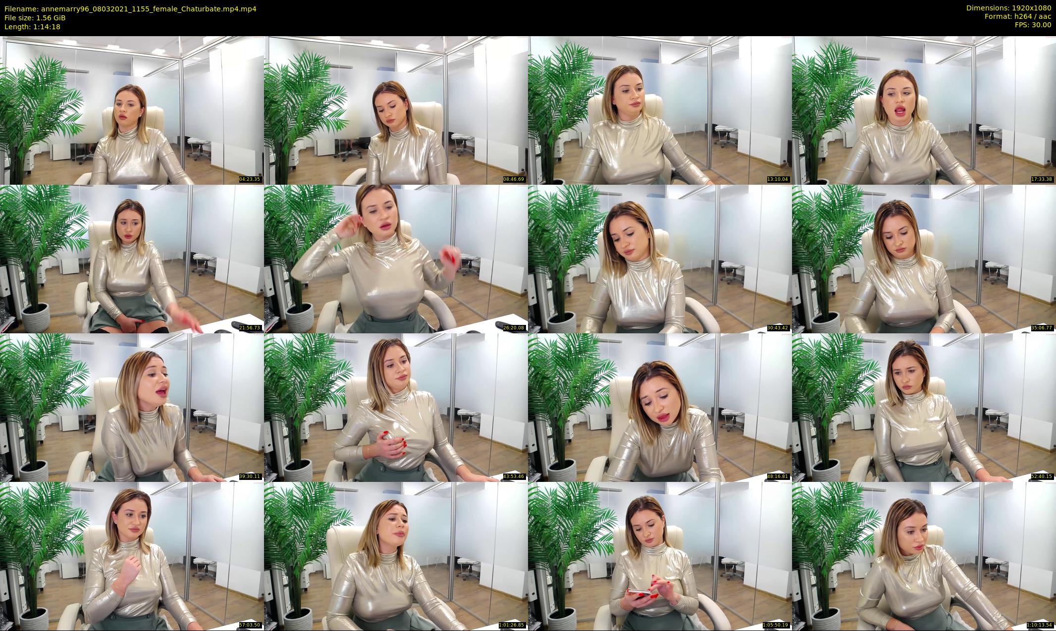 annemarry96 — 75 minute Chaturbate female cam show recording, 1080p, Mar 8, 2021