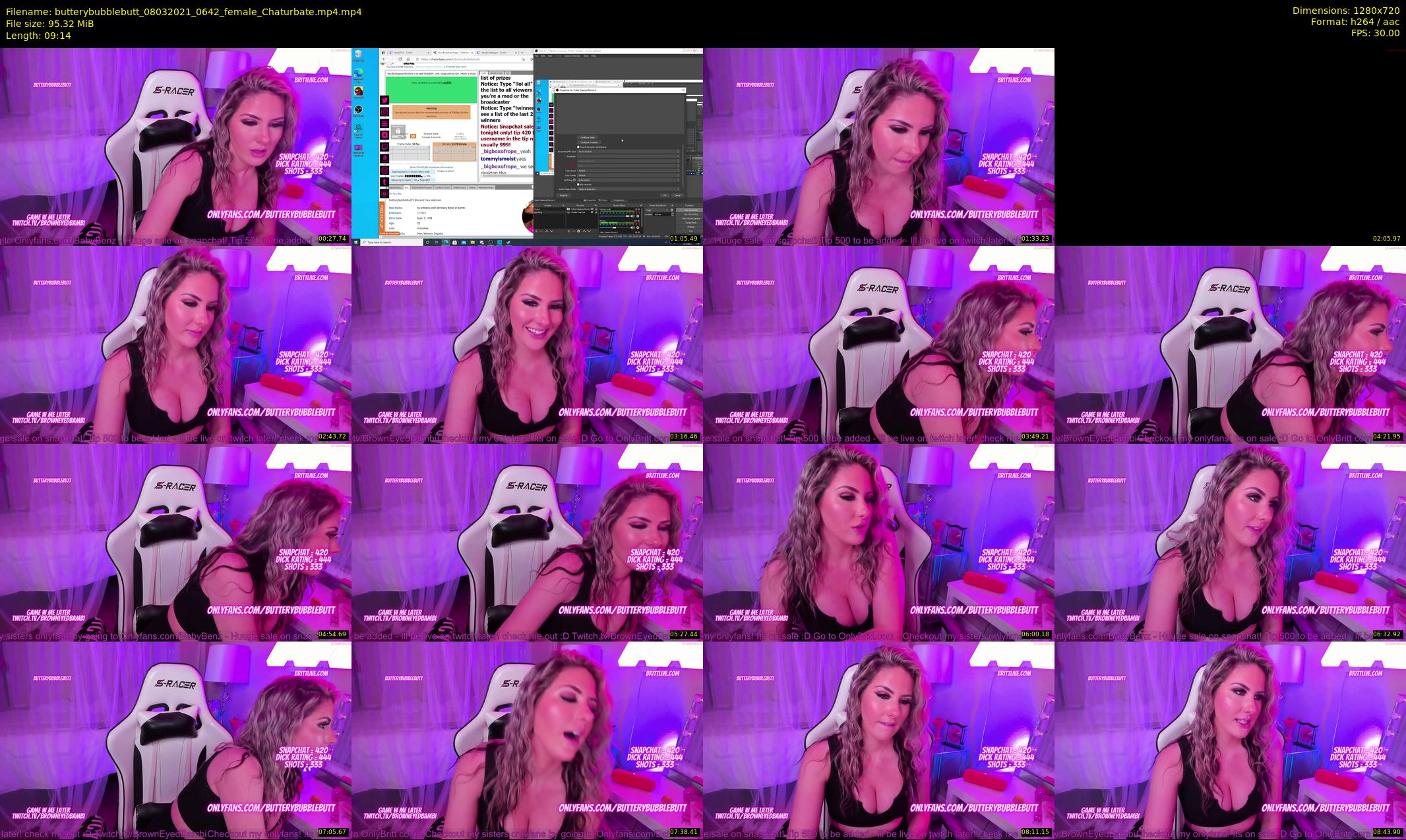 butterybubblebutt — 10 minute Chaturbate couple cam show recording, 720p, Mar 8, 2021