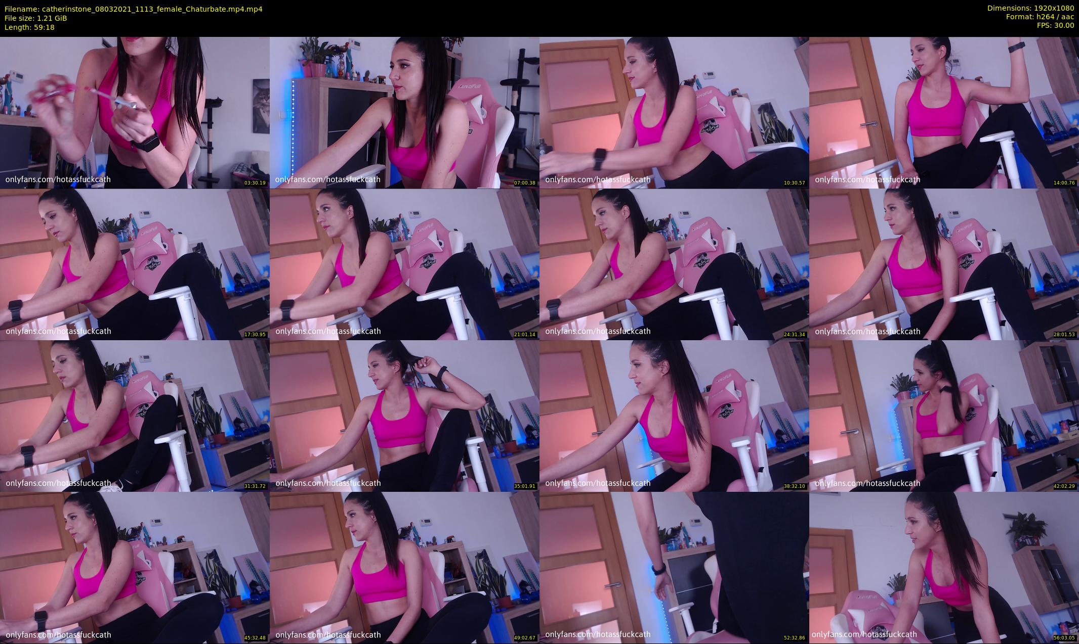catherinstone — 60 minute Chaturbate female cam show recording, 1080p, Mar 8, 2021