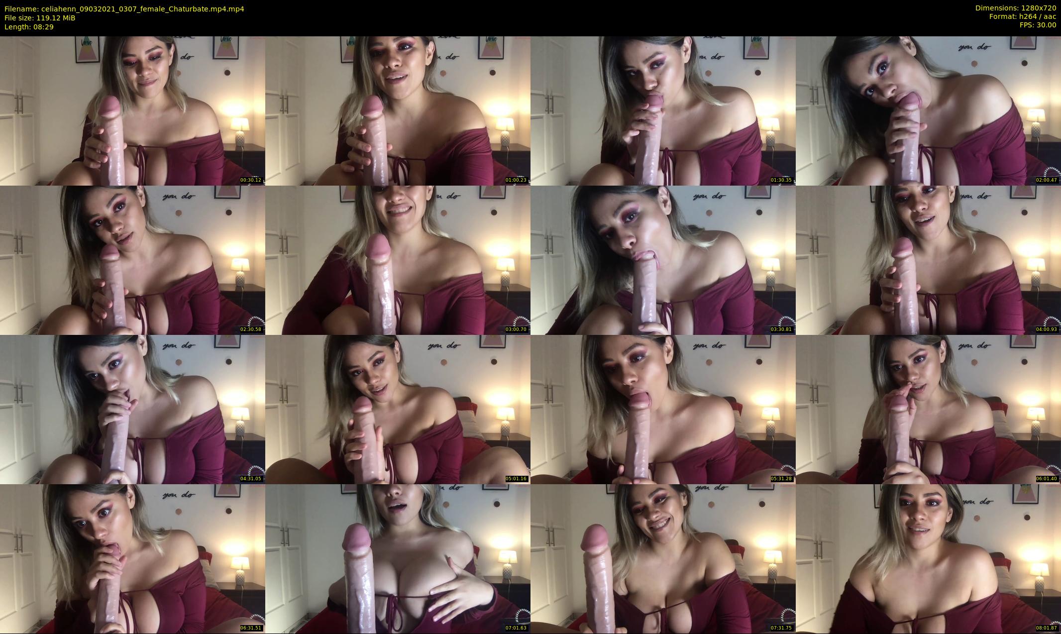 celiahenn — 9 minute Chaturbate female cam show recording, 720p, Mar 9, 2021