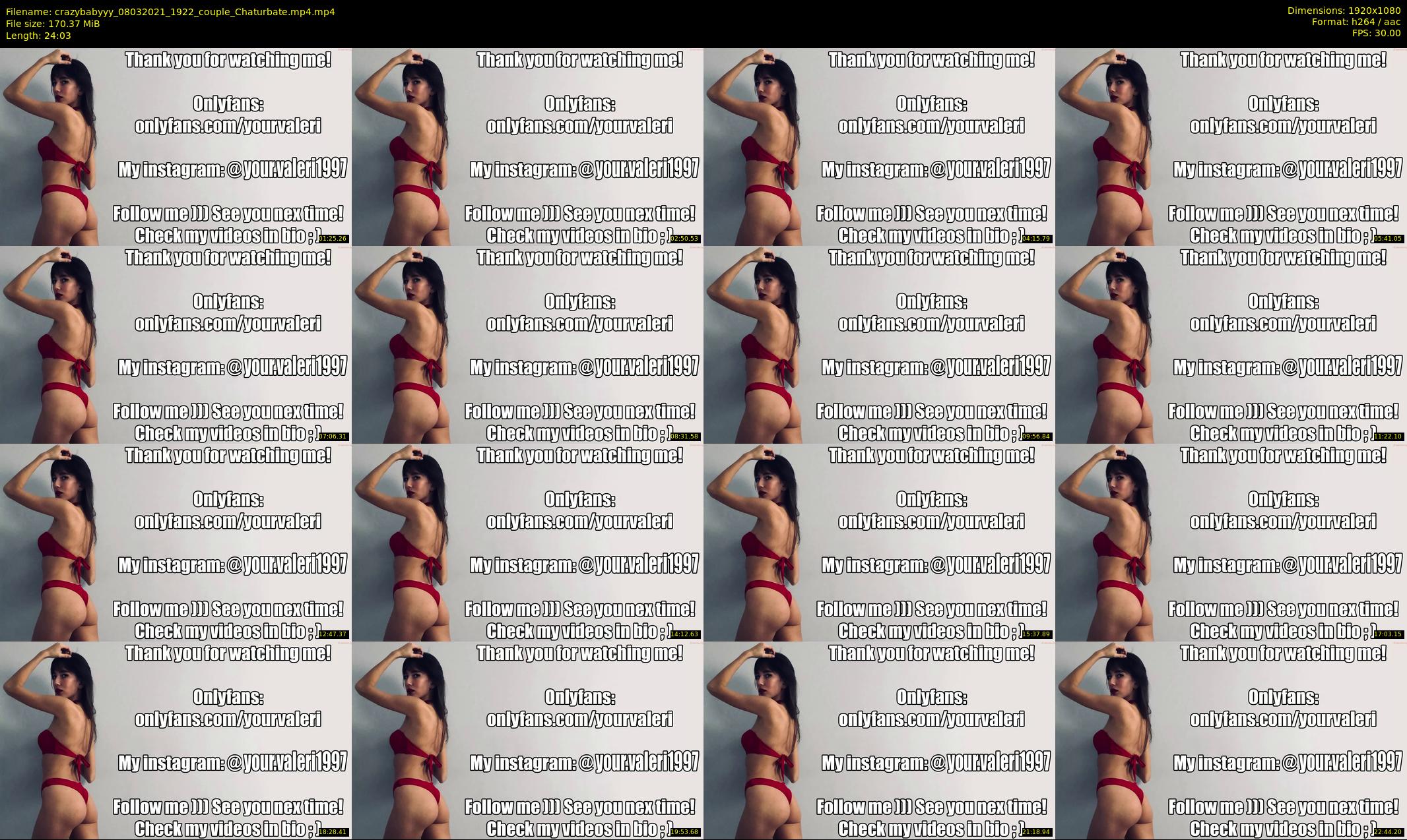 crazybabyyy — 25 minute Chaturbate couple cam show recording, 1080p, Mar 8, 2021