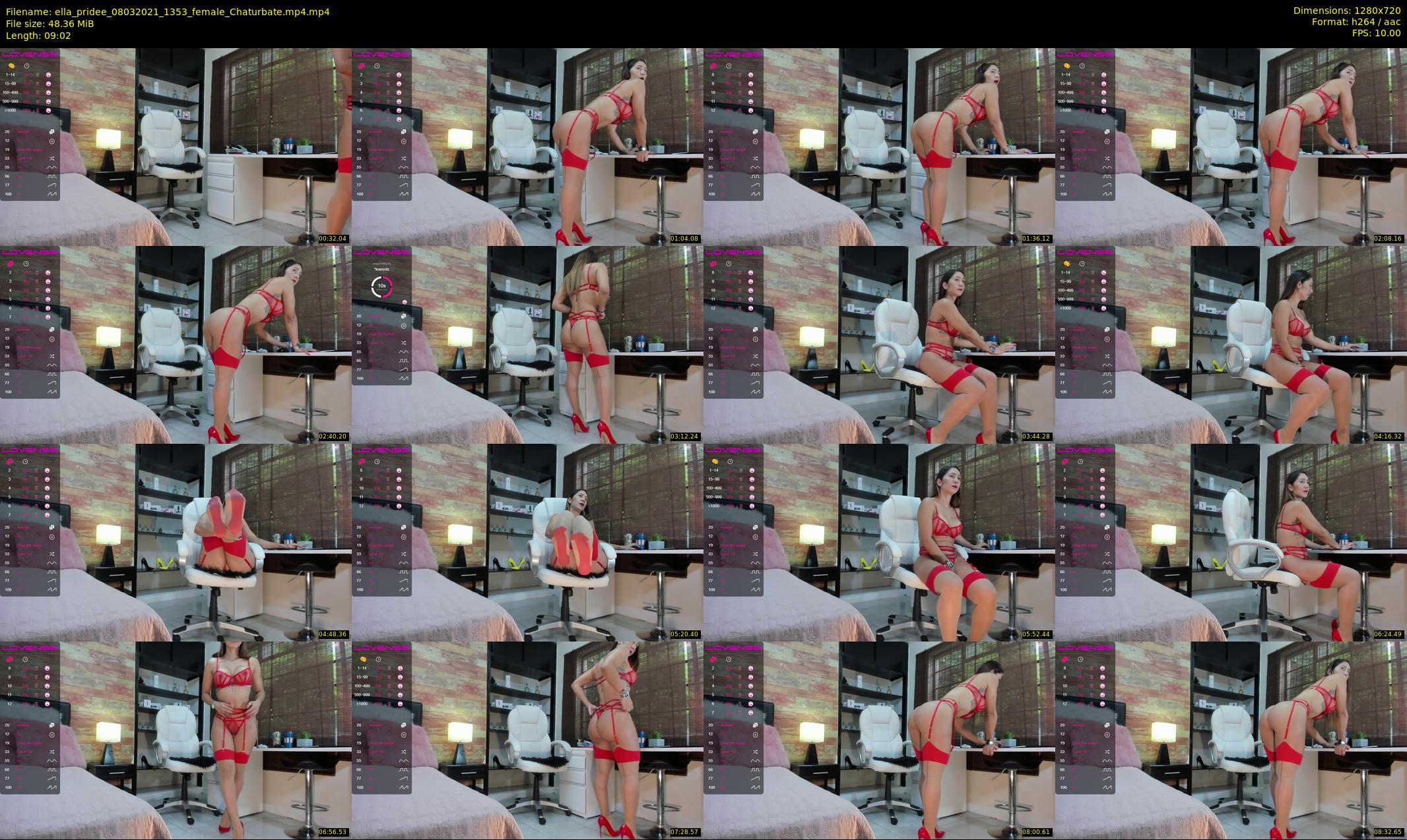 ella_pridee — 10 minute Chaturbate female cam show recording, 720p, Mar 8, 2021