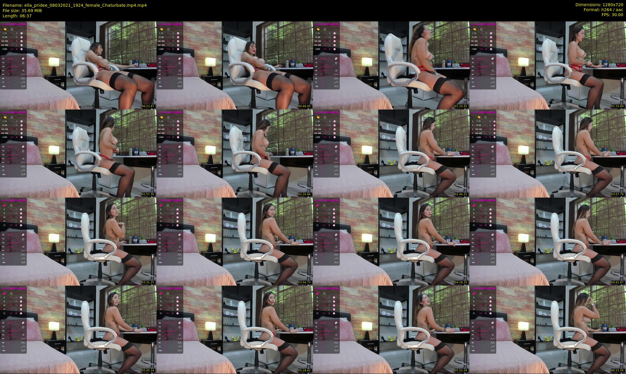 ella_pridee — 7 minute Chaturbate female cam show recording, 720p, Mar 8, 2021