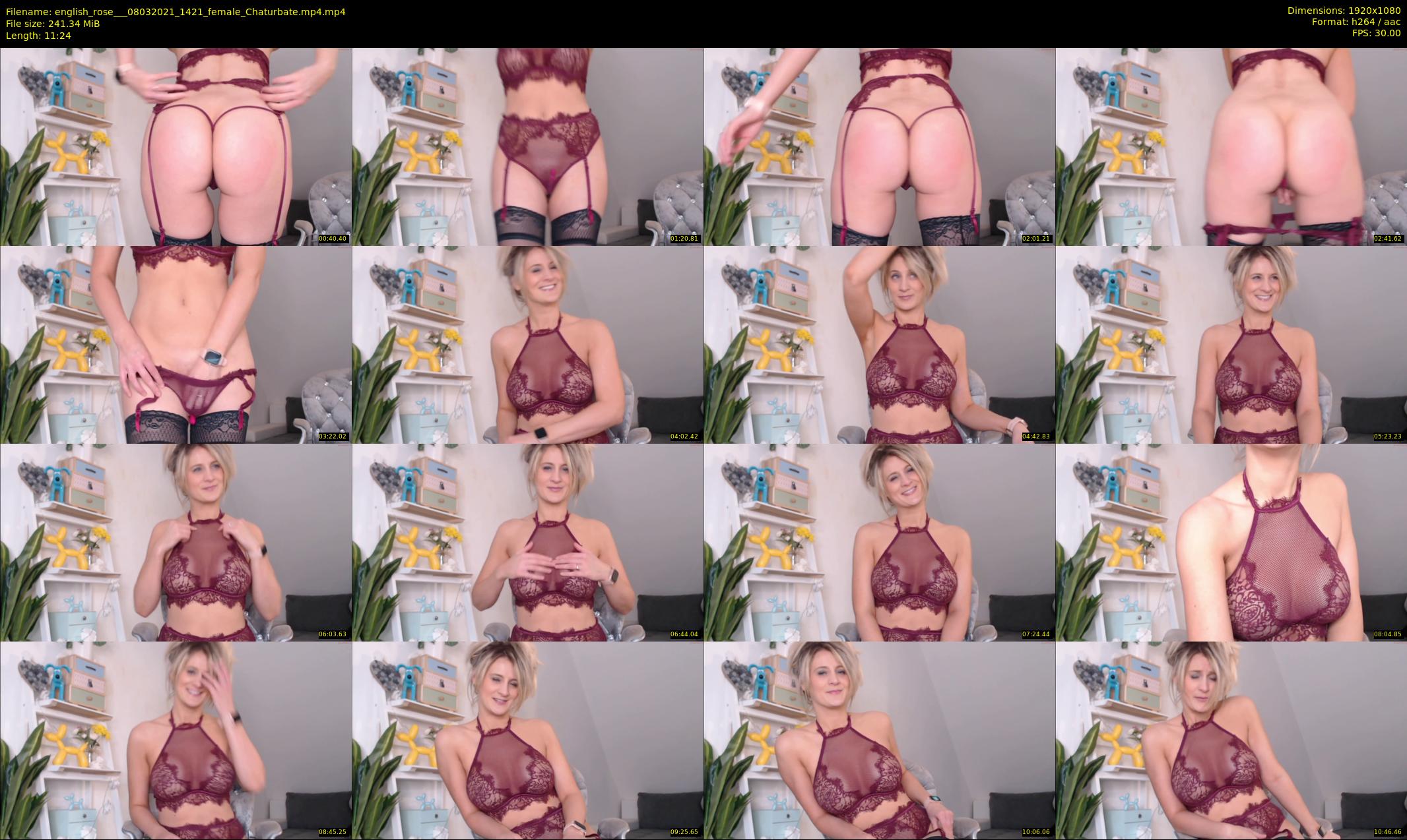 english_rose__ — 12 minute Chaturbate female cam show recording, 1080p, Mar 8, 2021