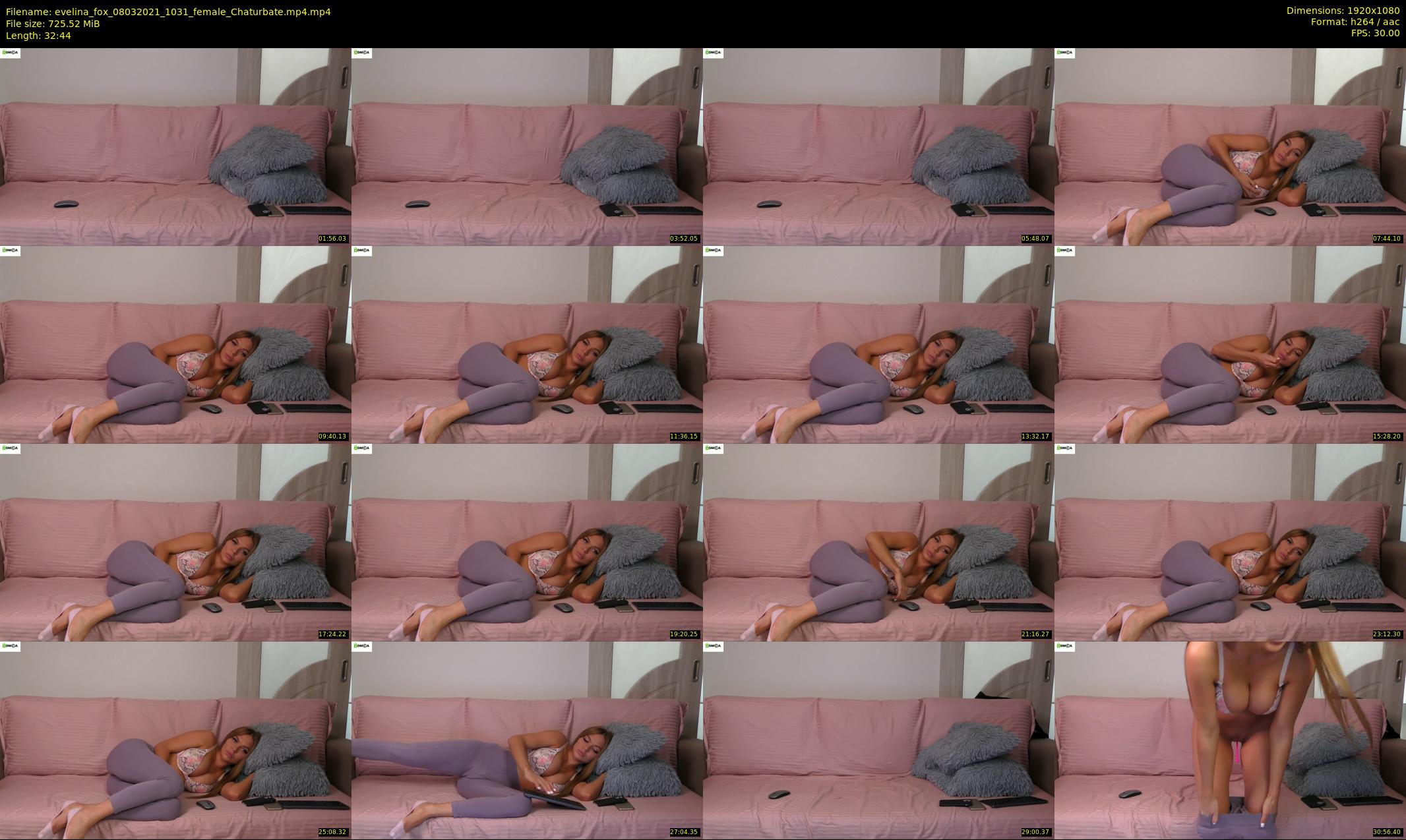 evelina_fox — 33 minute Chaturbate female cam show recording, 1080p, Mar 8, 2021
