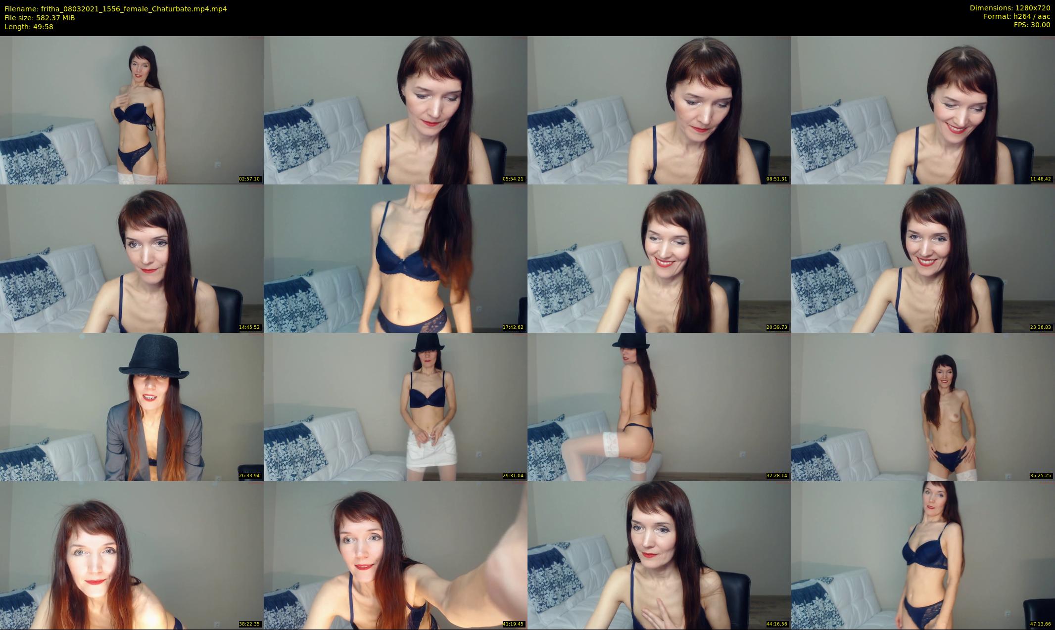 fritha — 50 minute Chaturbate female cam show recording, 720p, Mar 8, 2021