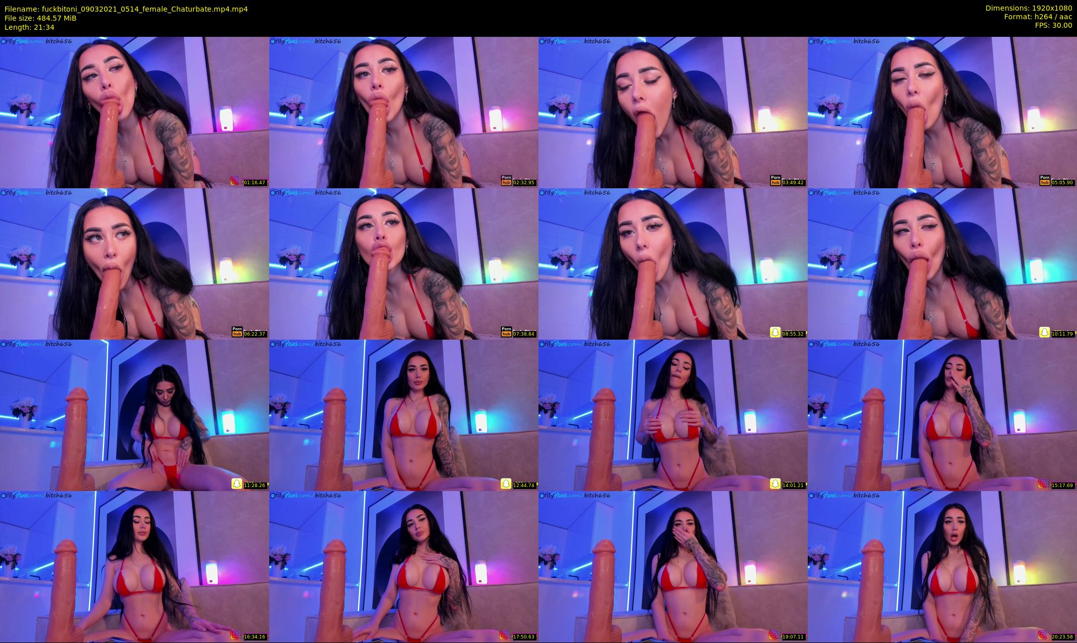 fuckbitoni — 22 minute Chaturbate couple cam show recording, 1080p, Mar 9, 2021
