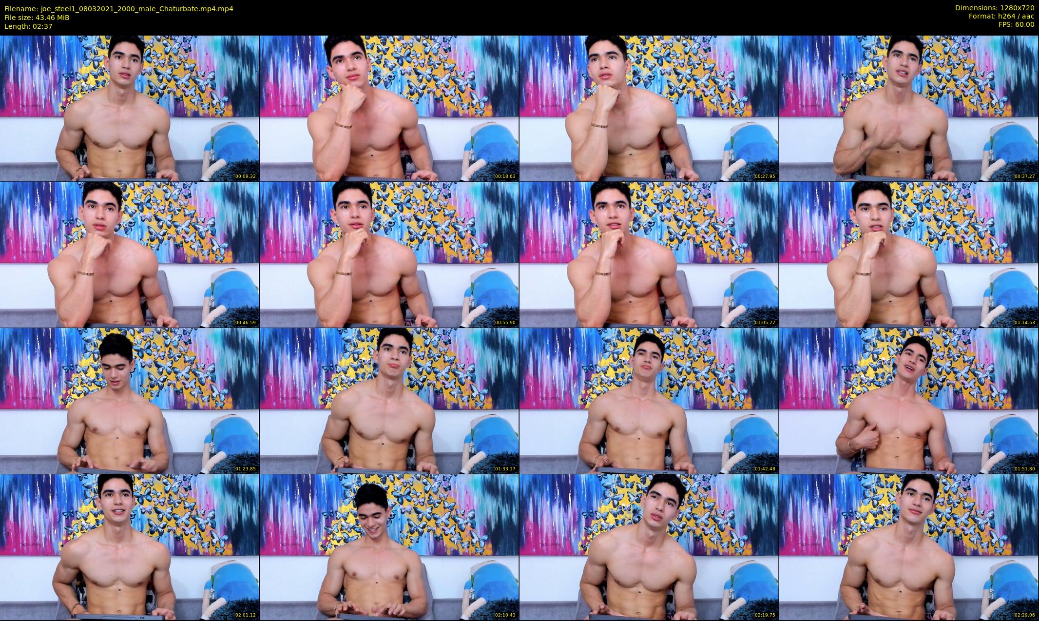 joe_steel1 — 3 minute Chaturbate male cam show recording, 720p, Mar 8, 2021
