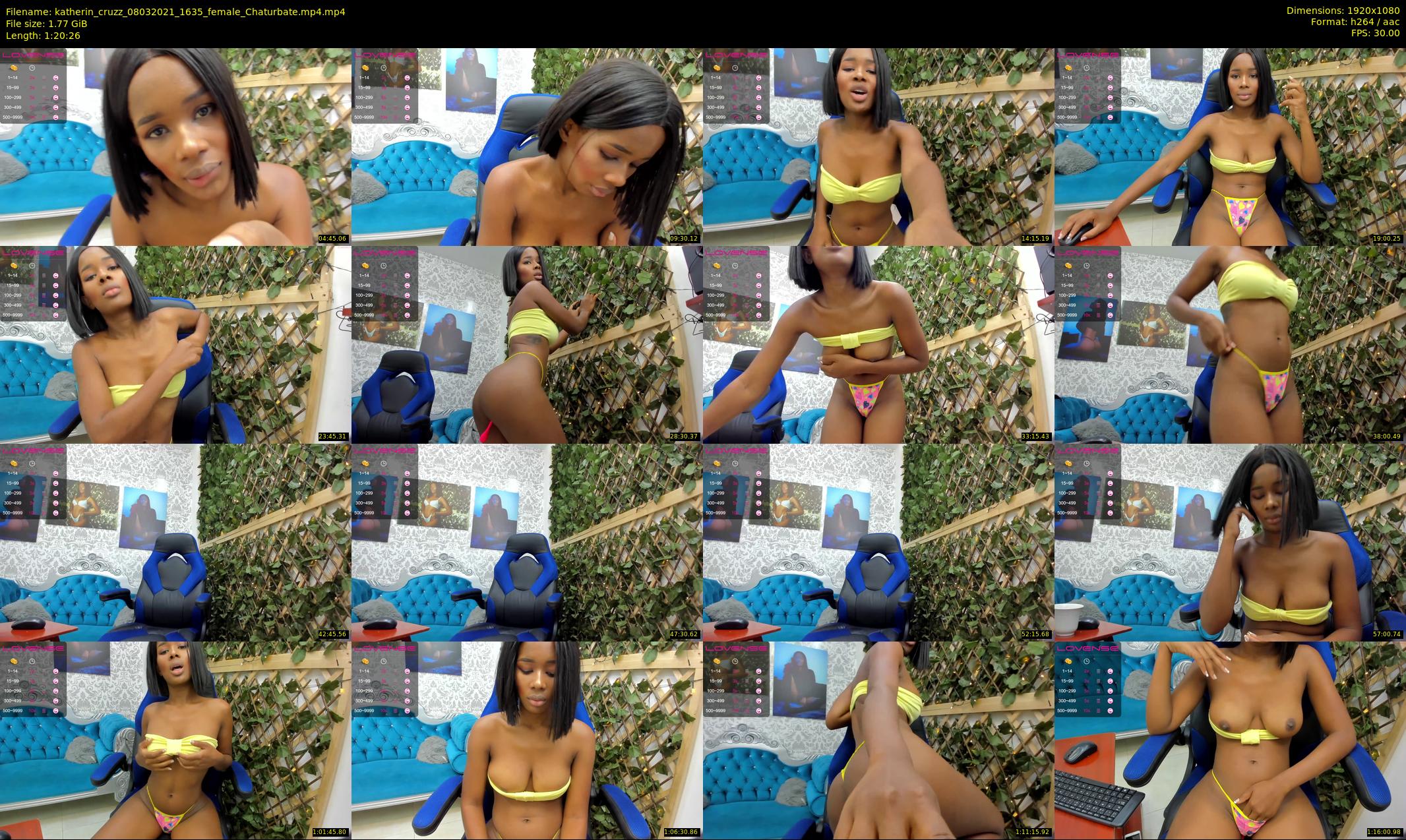 katherin_cruzz — 81 minute Chaturbate female cam show recording, 1080p, Mar 8, 2021