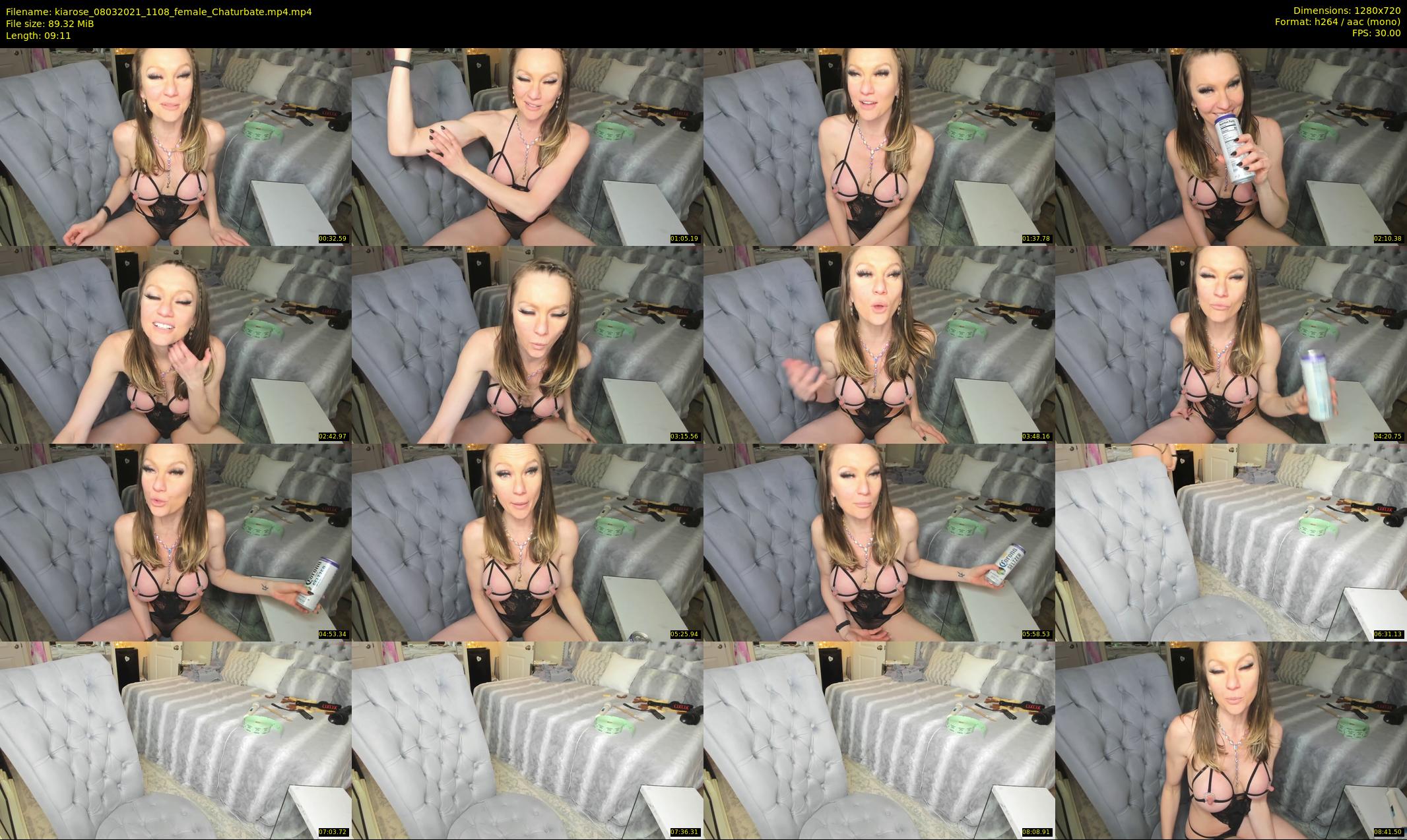kiarose — 10 minute Chaturbate female cam show recording, 720p, Mar 8, 2021