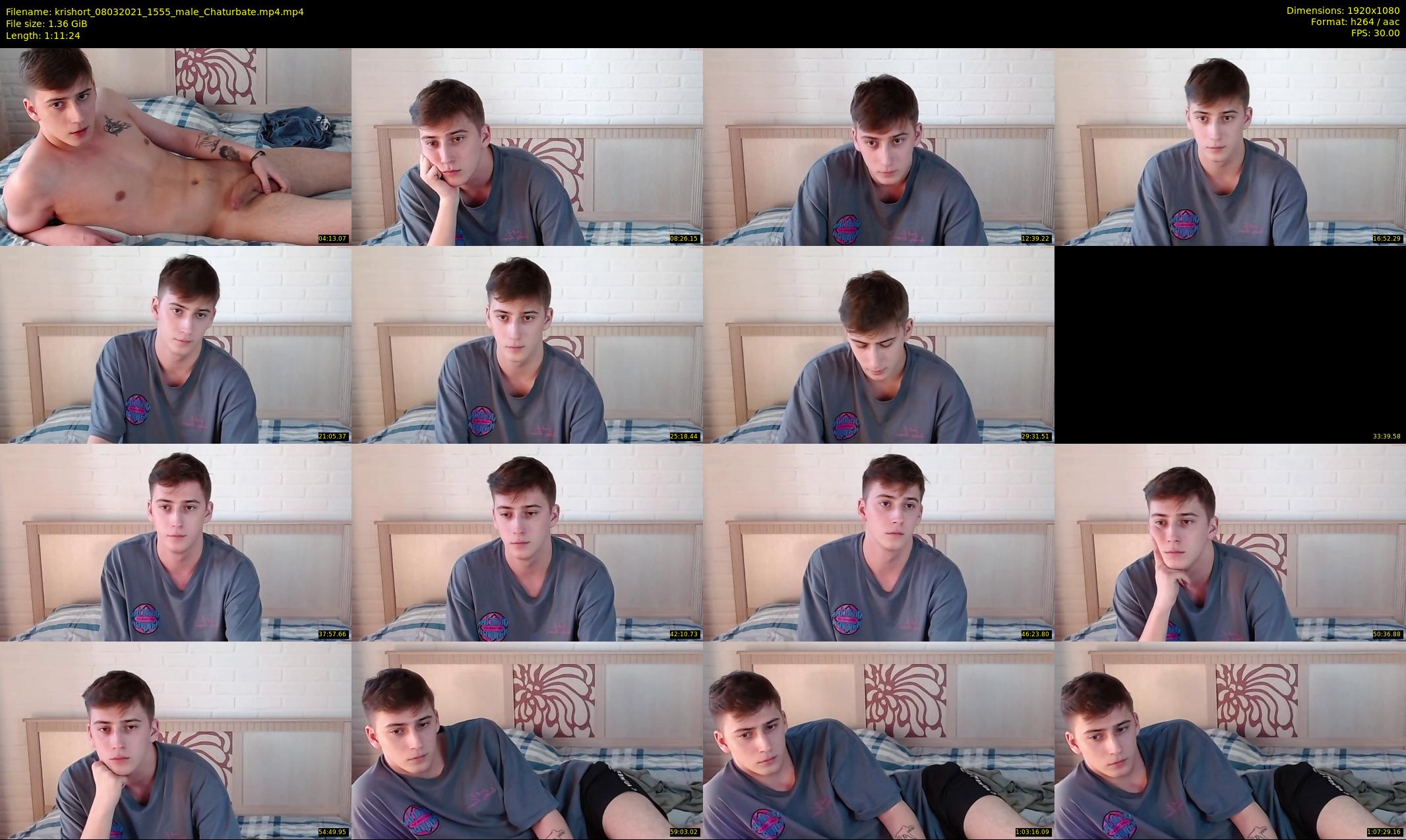 krishort — 72 minute Chaturbate male cam show recording, 1080p, Mar 8, 2021