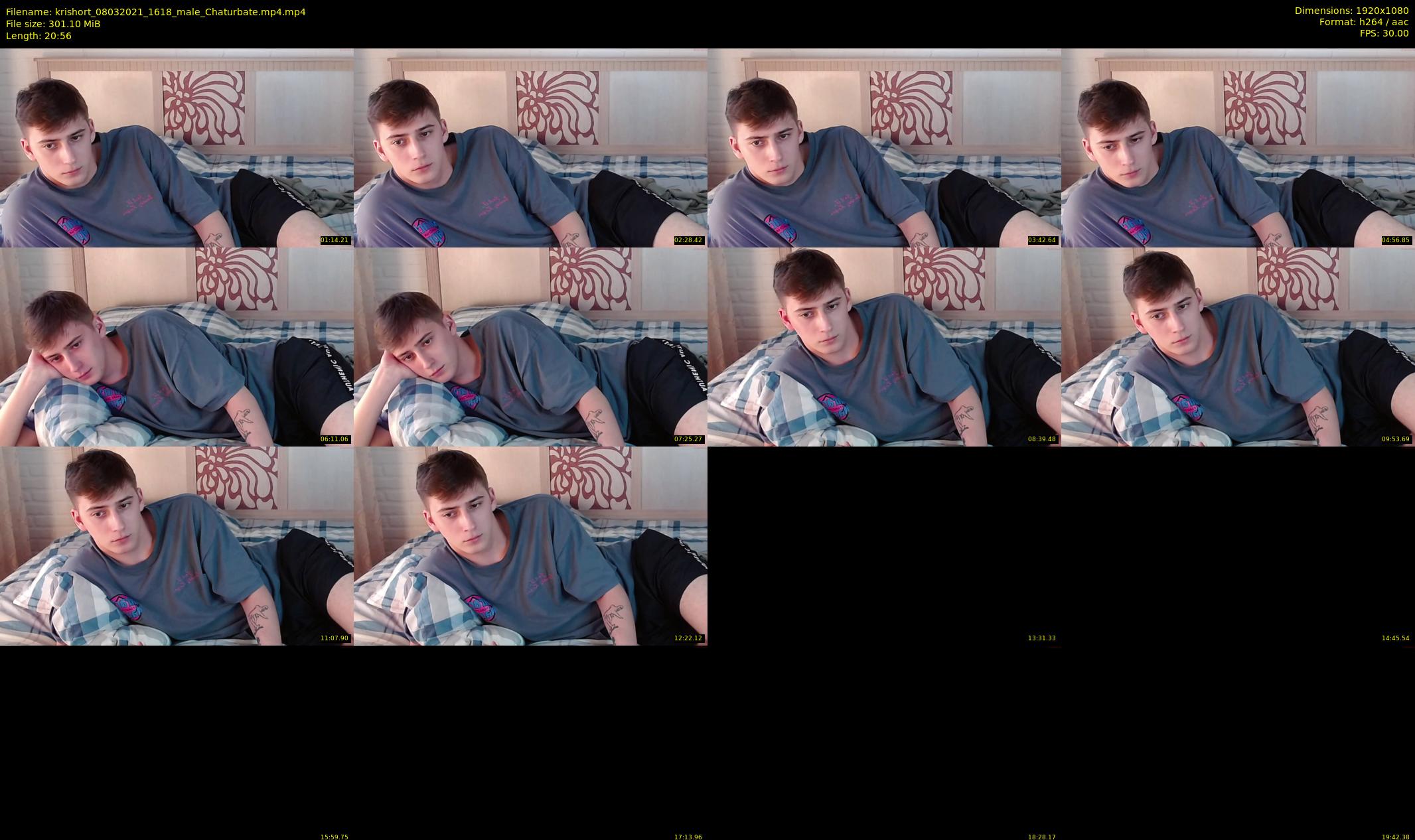 krishort — 21 minute Chaturbate male cam show recording, 1080p, Mar 8, 2021