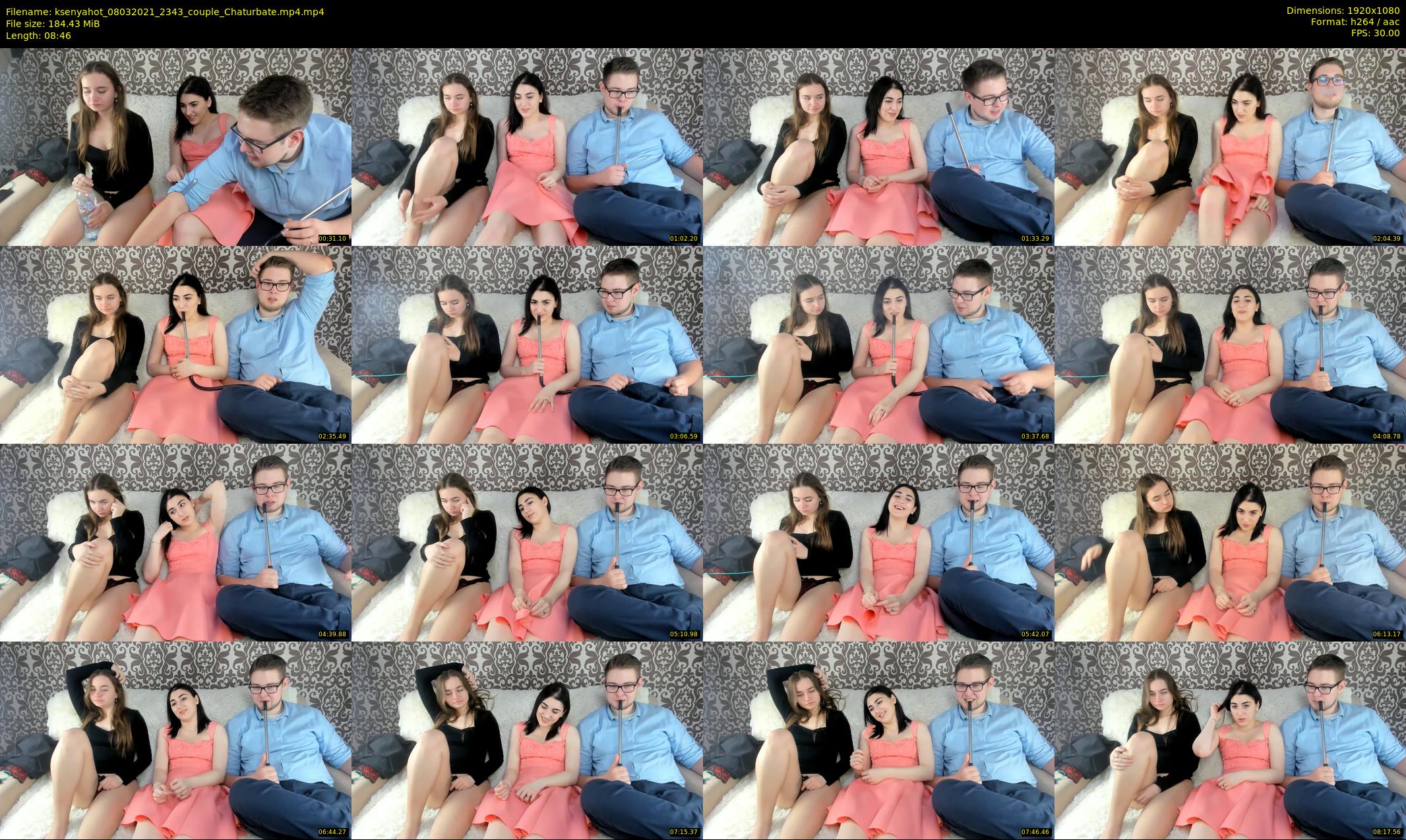 ksenyahot — 9 minute Chaturbate couple cam show recording, 1080p, Mar 8, 2021