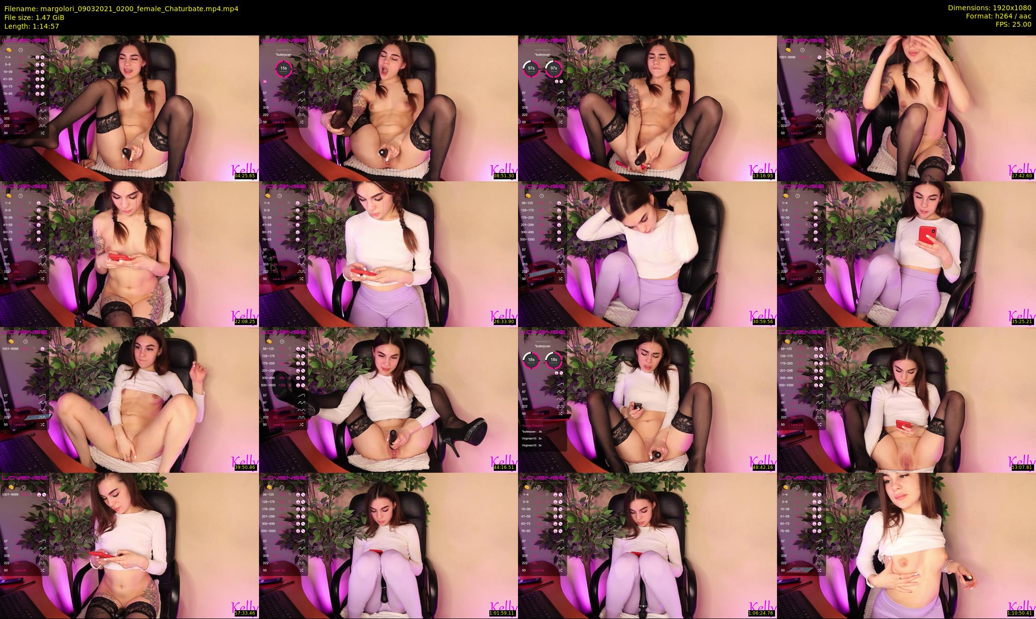 margolori — 75 minute Chaturbate couple cam show recording, 1080p, Mar 9, 2021