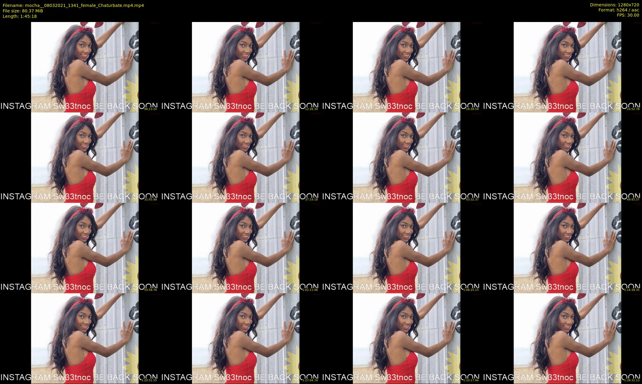 mocha_ — 106 minute Chaturbate female cam show recording, 720p, Mar 8, 2021