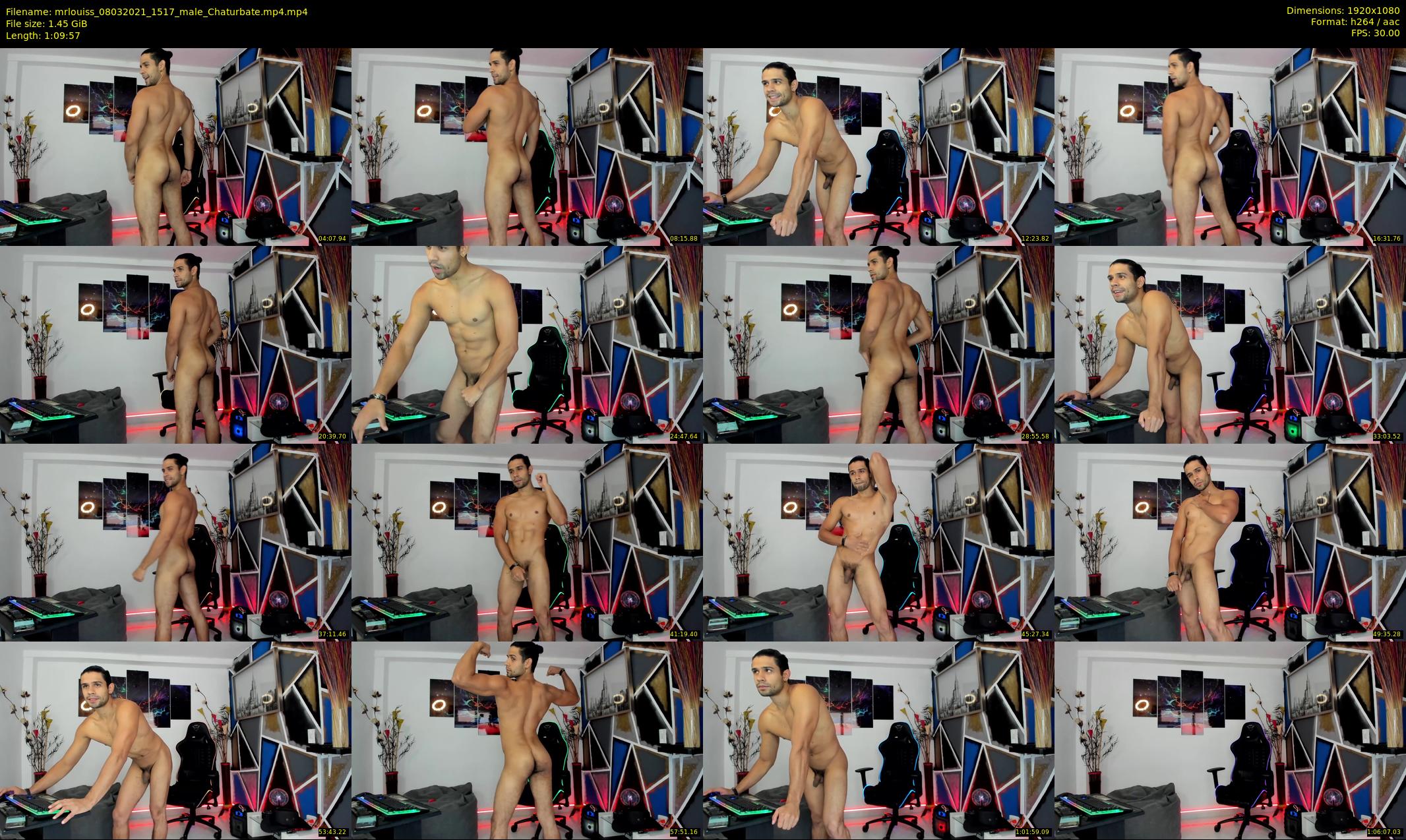 mrlouiss — 70 minute Chaturbate male cam show recording, 1080p, Mar 8, 2021