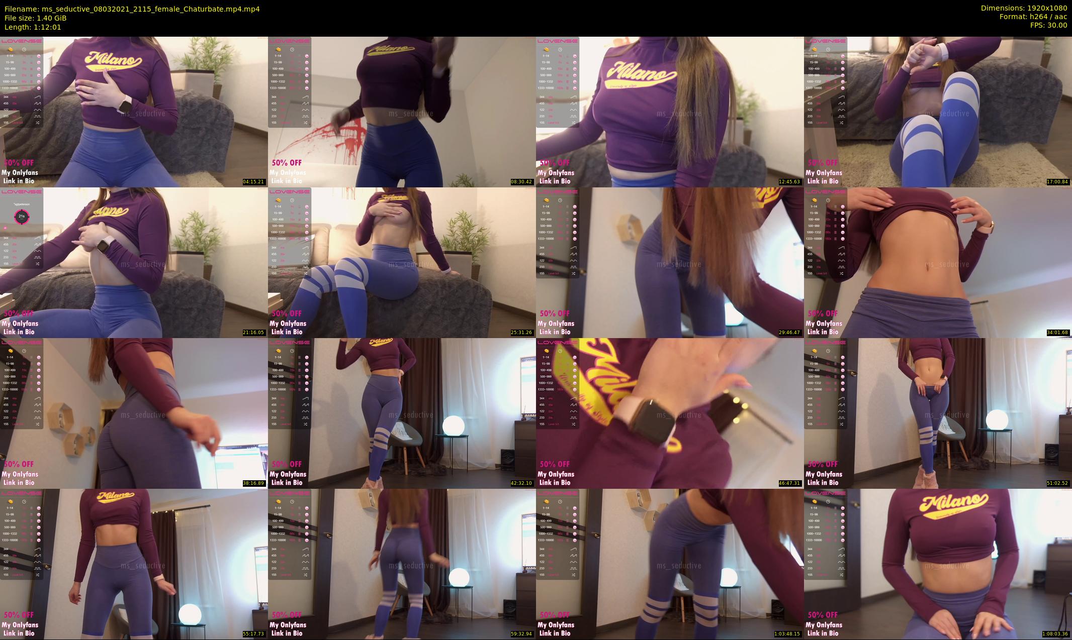 ms_seductive — 73 minute Chaturbate female cam show recording, 1080p, Mar 8, 2021