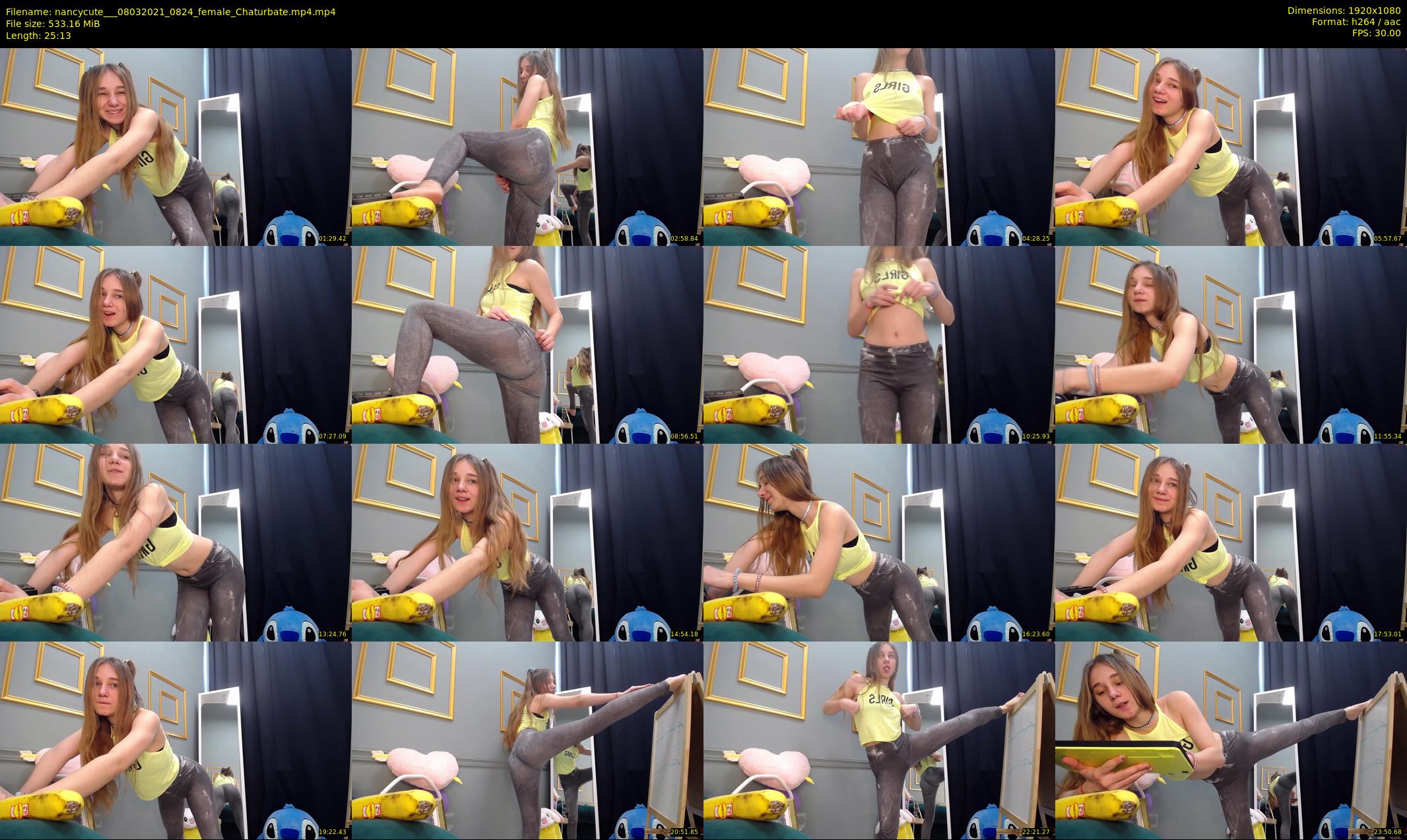 nancycute__ — 26 minute Chaturbate female cam show recording, 1080p, Mar 8, 2021