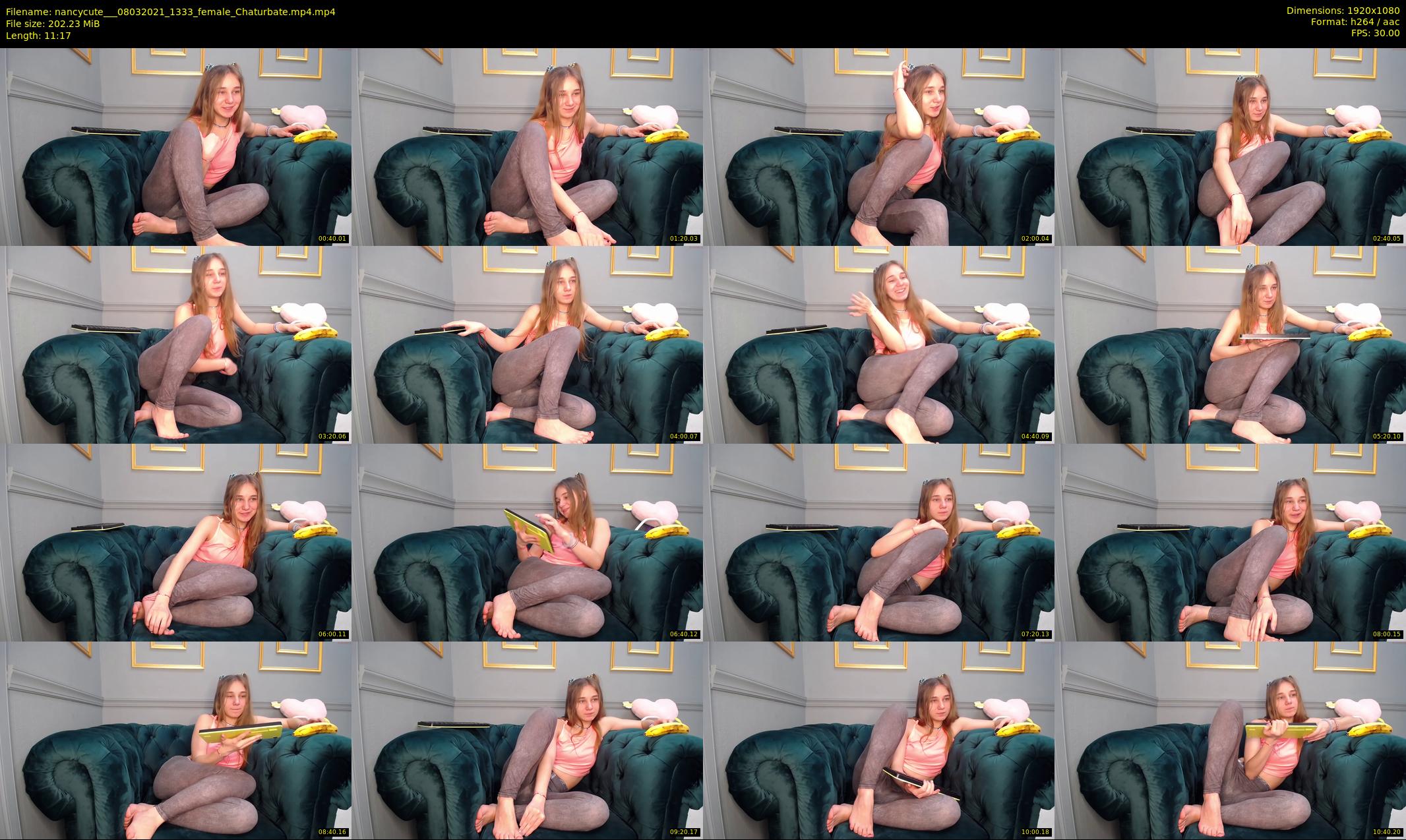 nancycute__ — 12 minute Chaturbate female cam show recording, 1080p, Mar 8, 2021