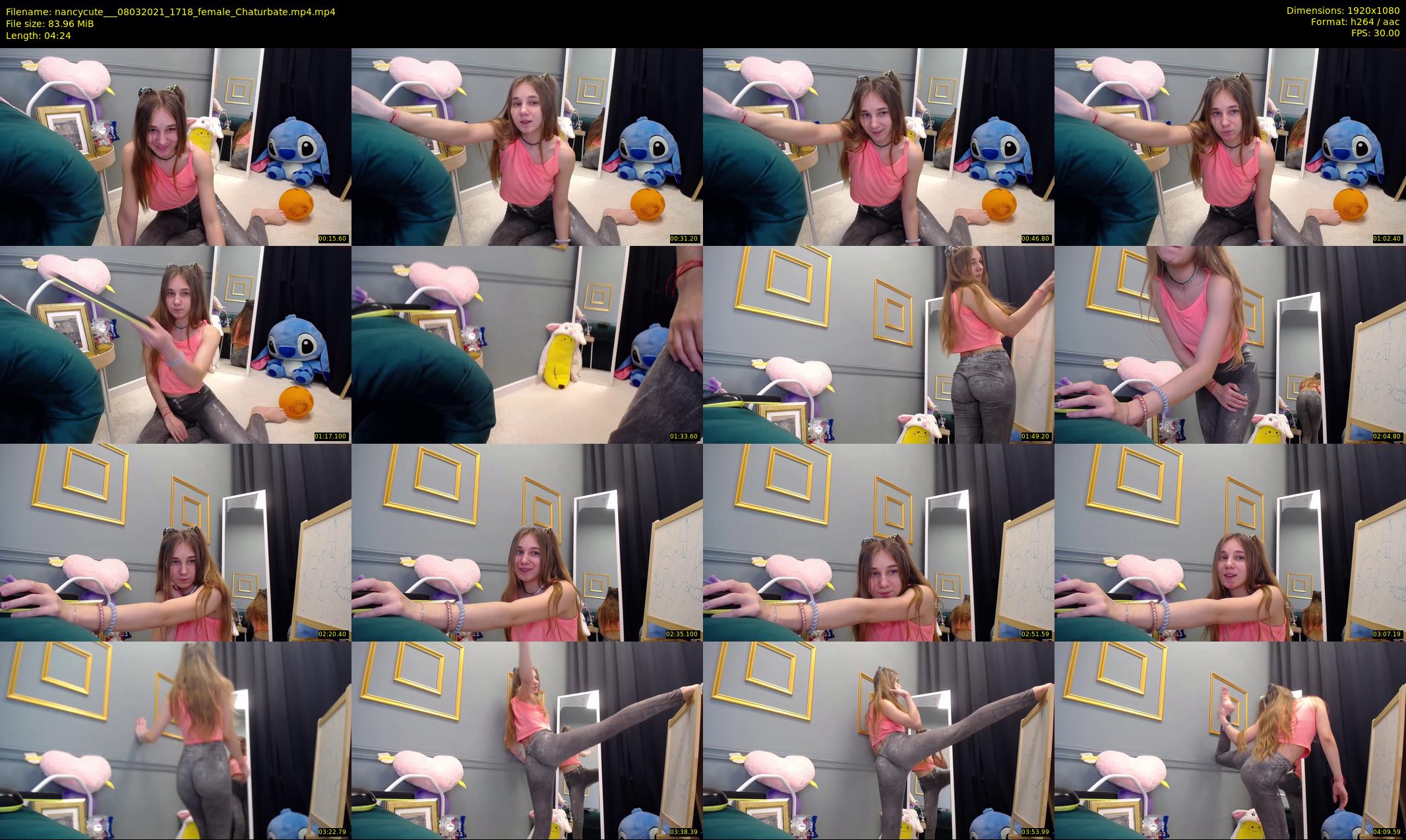 nancycute__ — 5 minute Chaturbate female cam show recording, 1080p, Mar 8, 2021