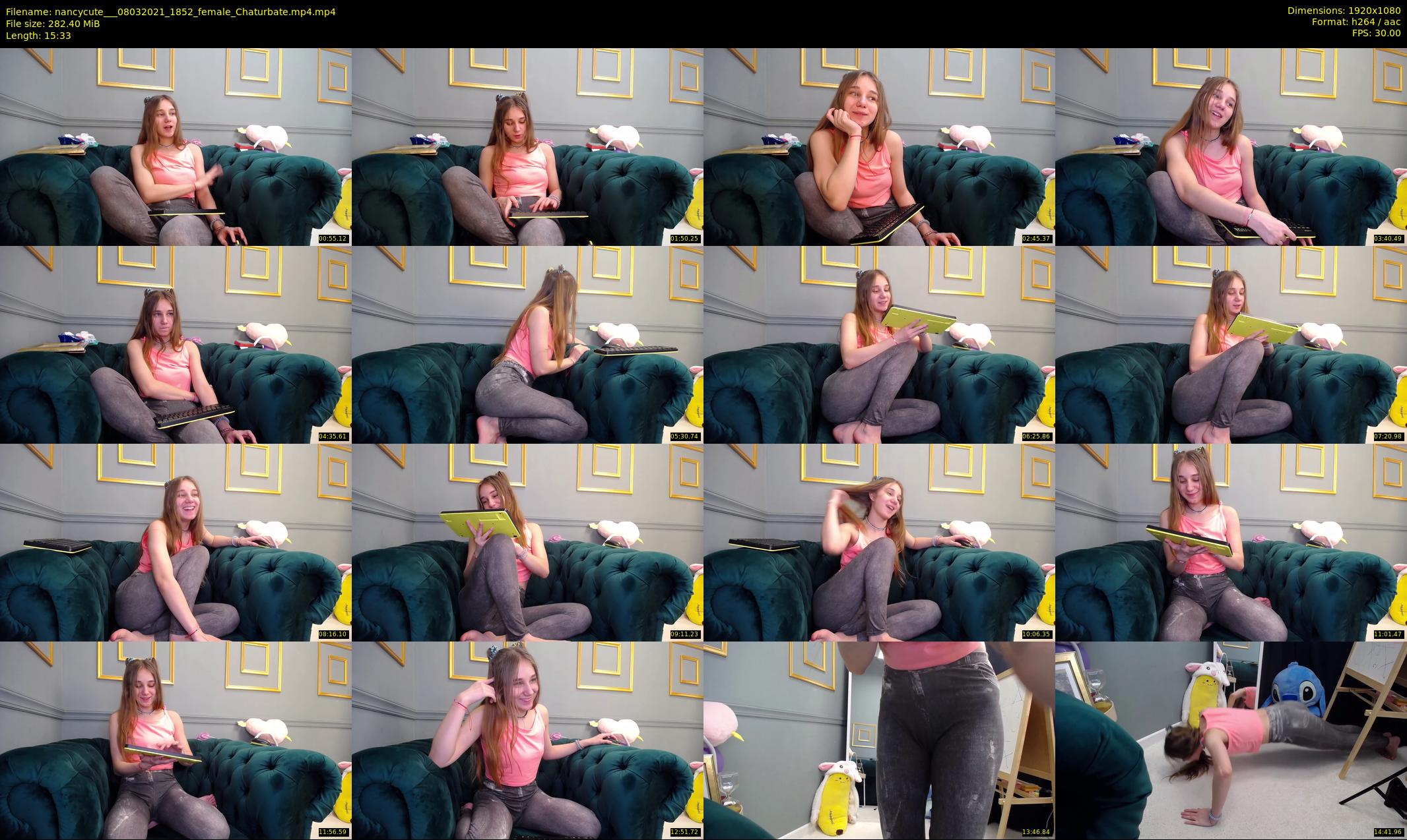 nancycute__ — 16 minute Chaturbate female cam show recording, 1080p, Mar 8, 2021