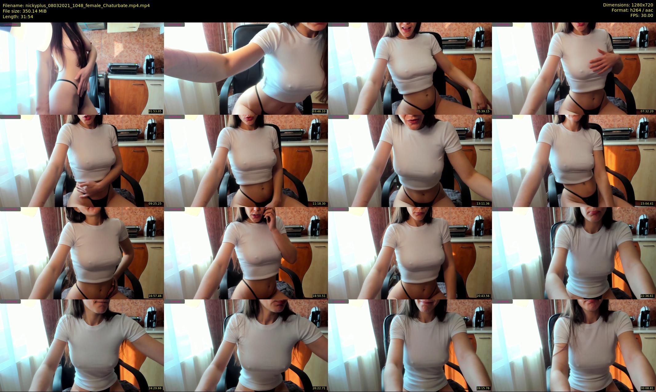 nickyplus — 32 minute Chaturbate couple cam show recording, 720p, Mar 8, 2021