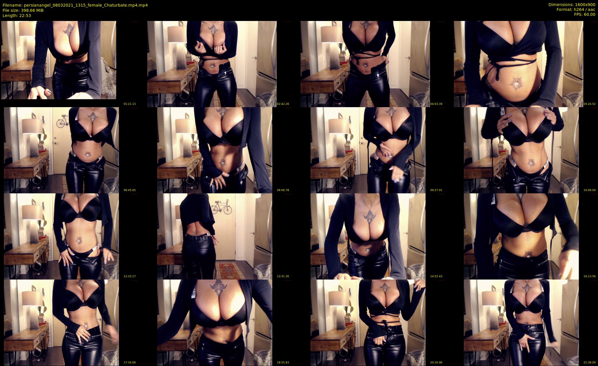 persianangel — 23 minute Chaturbate female cam show recording, 720p, Mar 8, 2021