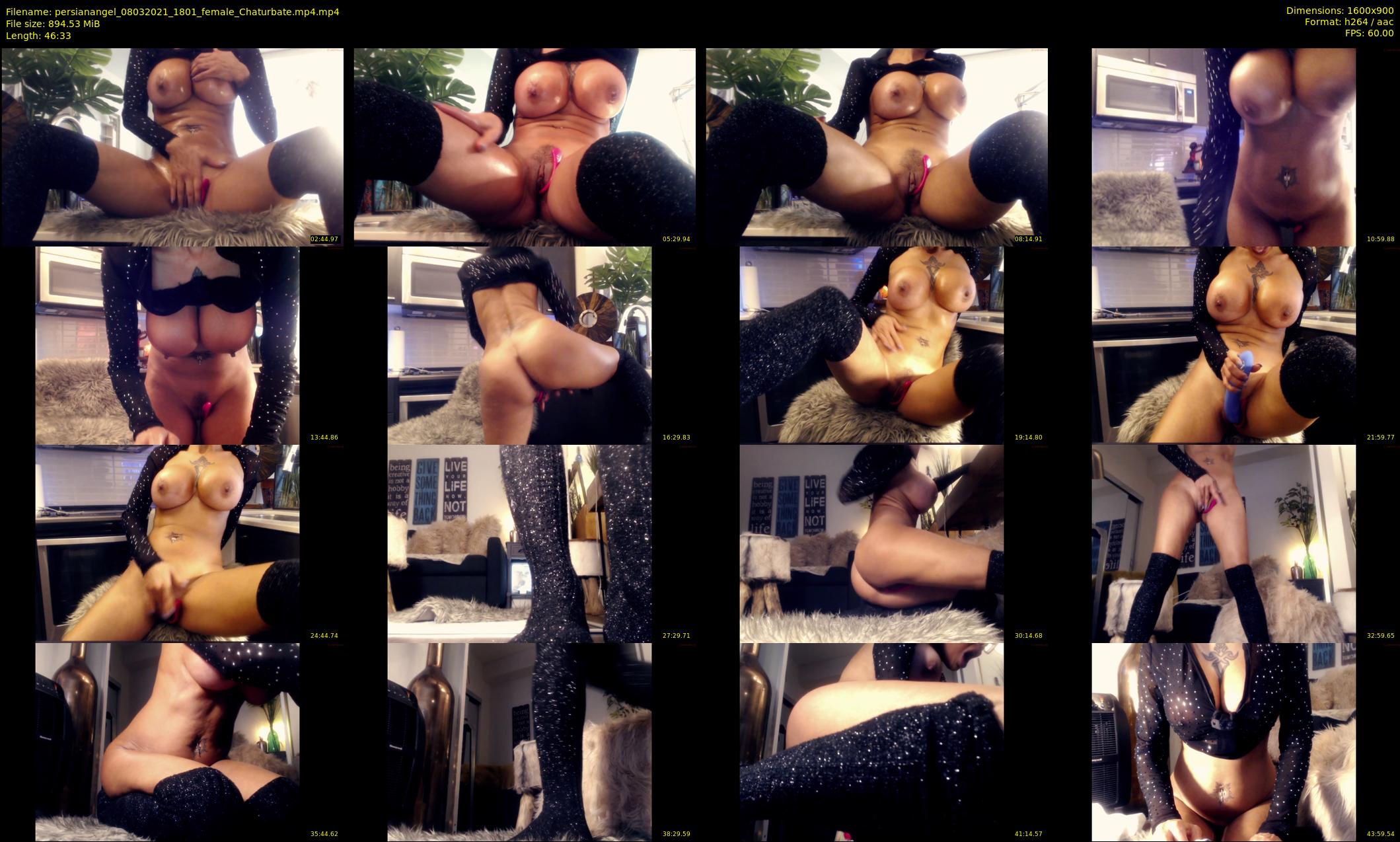 persianangel — 47 minute Chaturbate female cam show recording, 720p, Mar 8, 2021