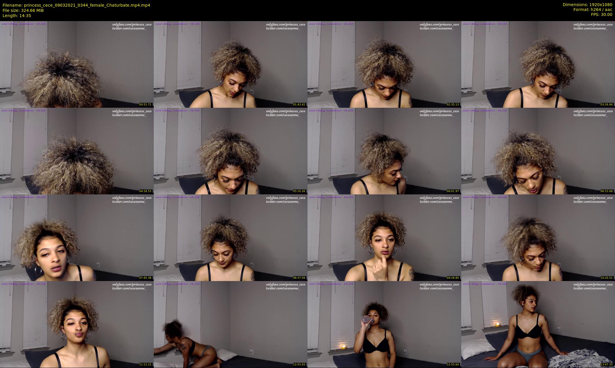 princess_cece — 15 minute Chaturbate female cam show recording, 1080p, Mar 9, 2021