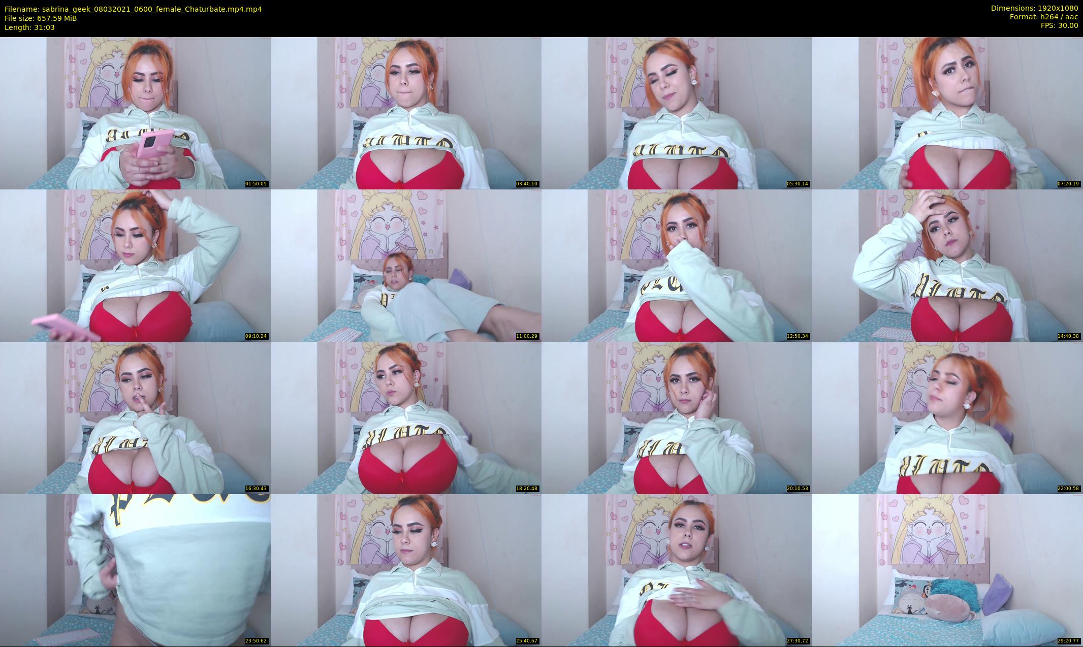 sabrina_geek — 32 minute Chaturbate female cam show recording, 1080p, Mar 8, 2021