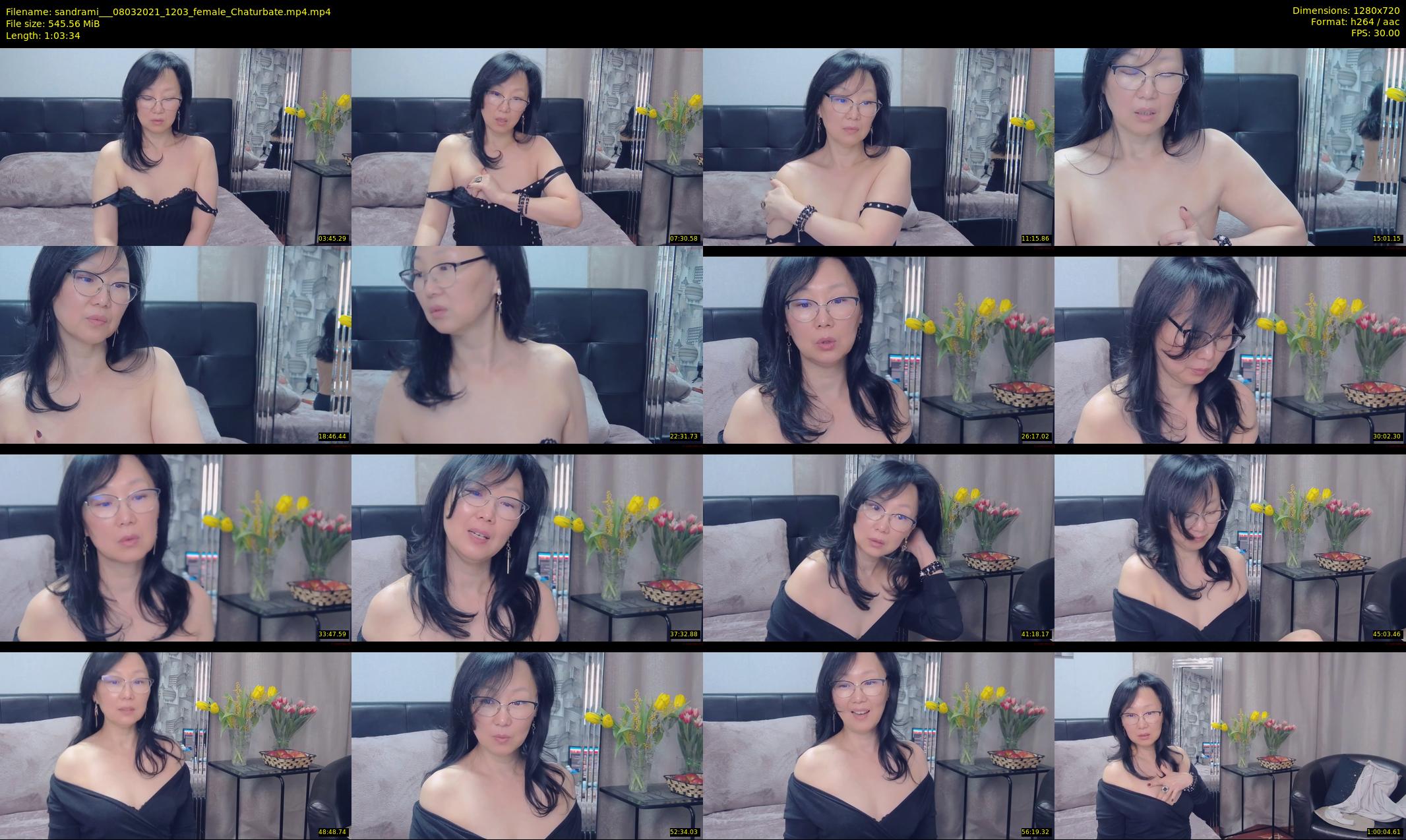 sandrami__ — 64 minute Chaturbate female cam show recording, 720p, Mar 8, 2021