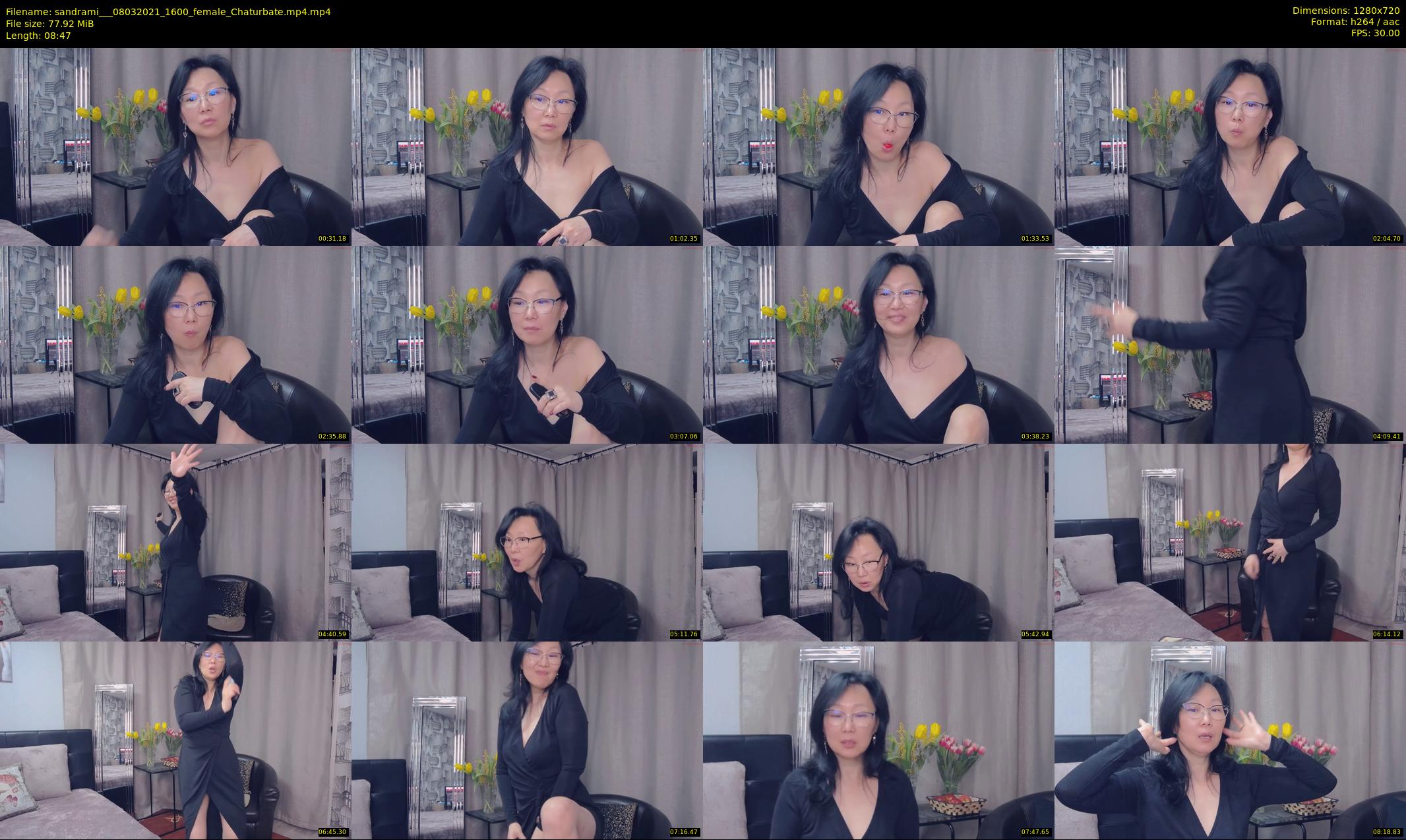 sandrami__ — 9 minute Chaturbate female cam show recording, 720p, Mar 8, 2021