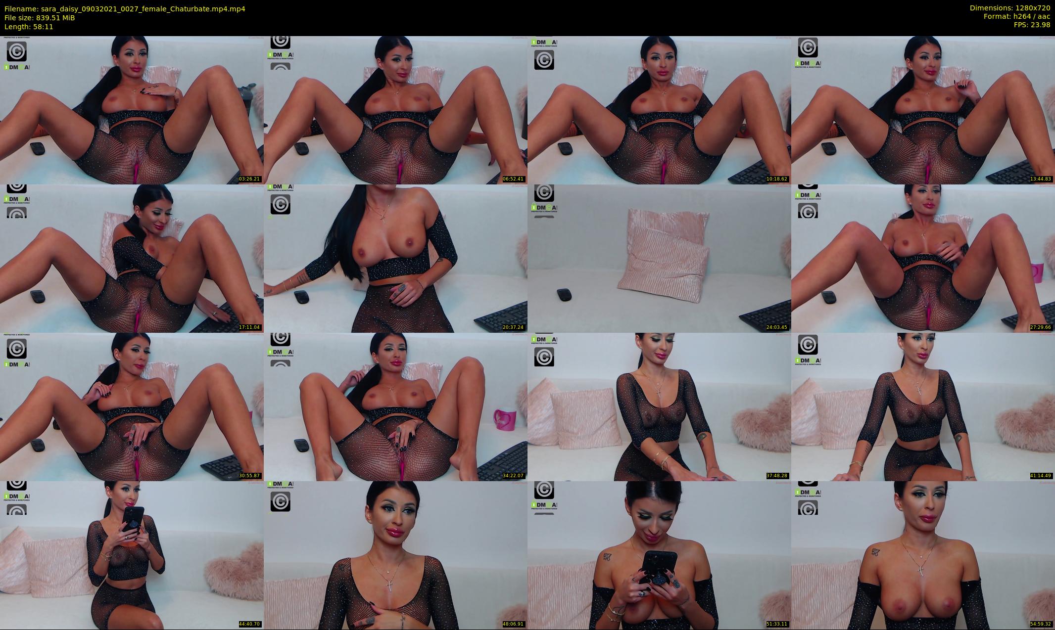 sara_daisy — 59 minute Chaturbate female cam show recording, 720p, Mar 9, 2021