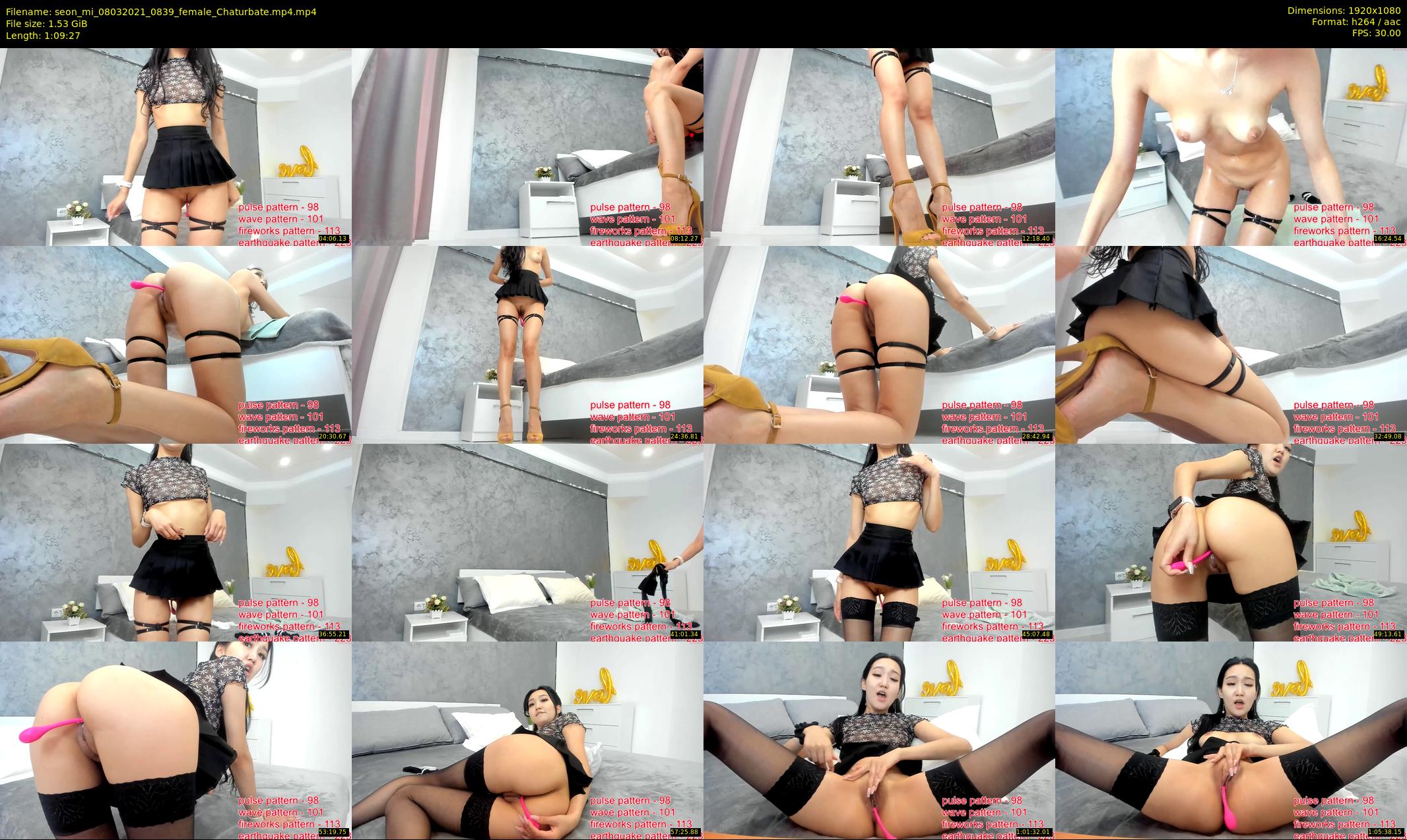 seon_mi — 70 minute Chaturbate female cam show recording, 1080p, Mar 8, 2021