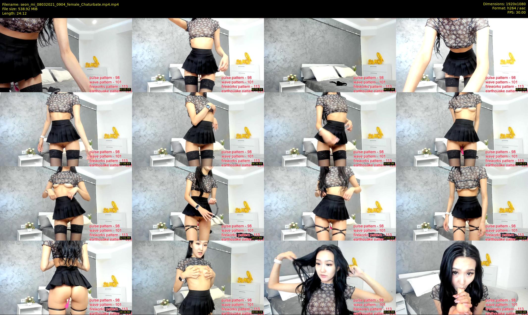 seon_mi — 25 minute Chaturbate female cam show recording, 1080p, Mar 8, 2021