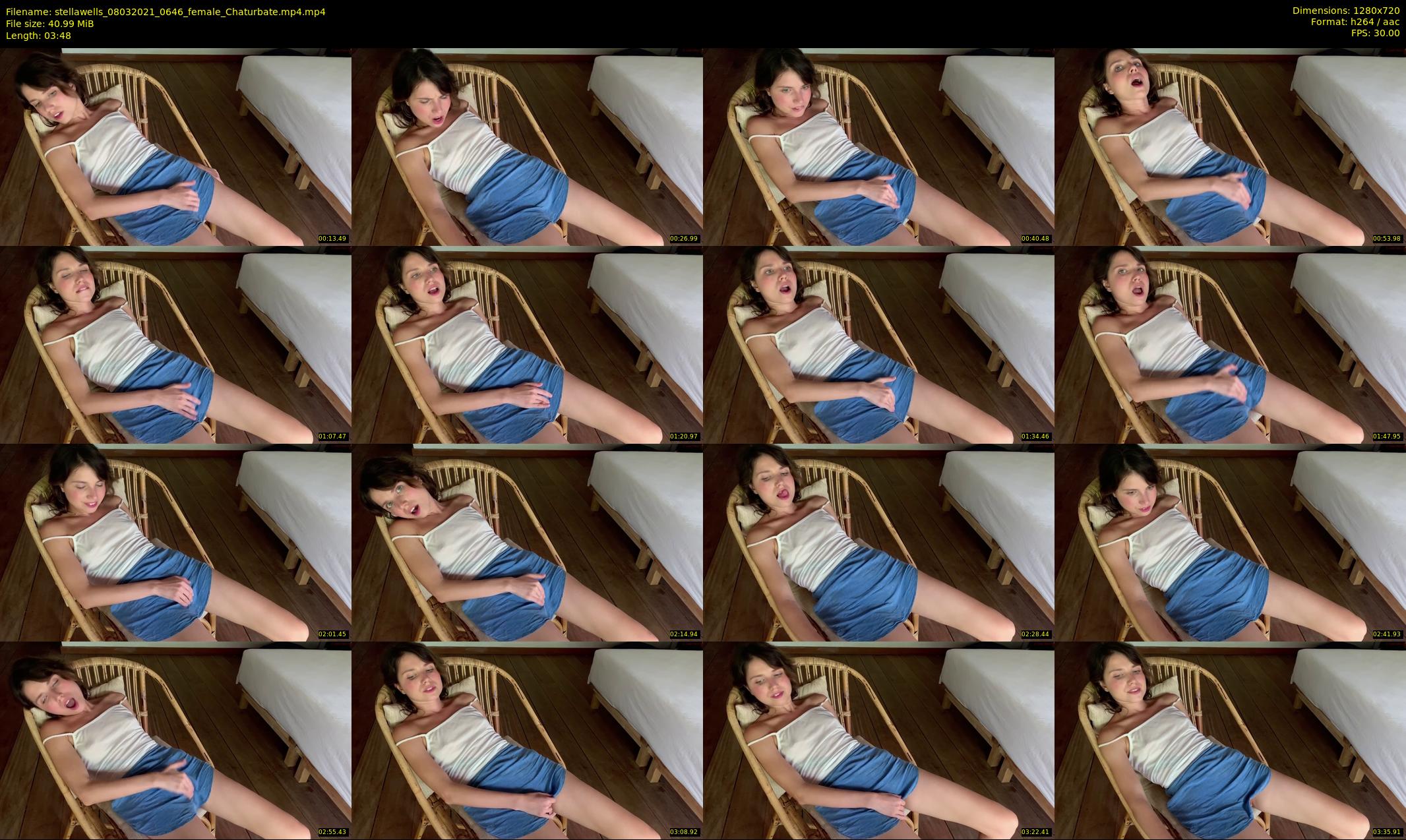 stellawells — 4 minute Chaturbate female cam show recording, 720p, Mar 8, 2021