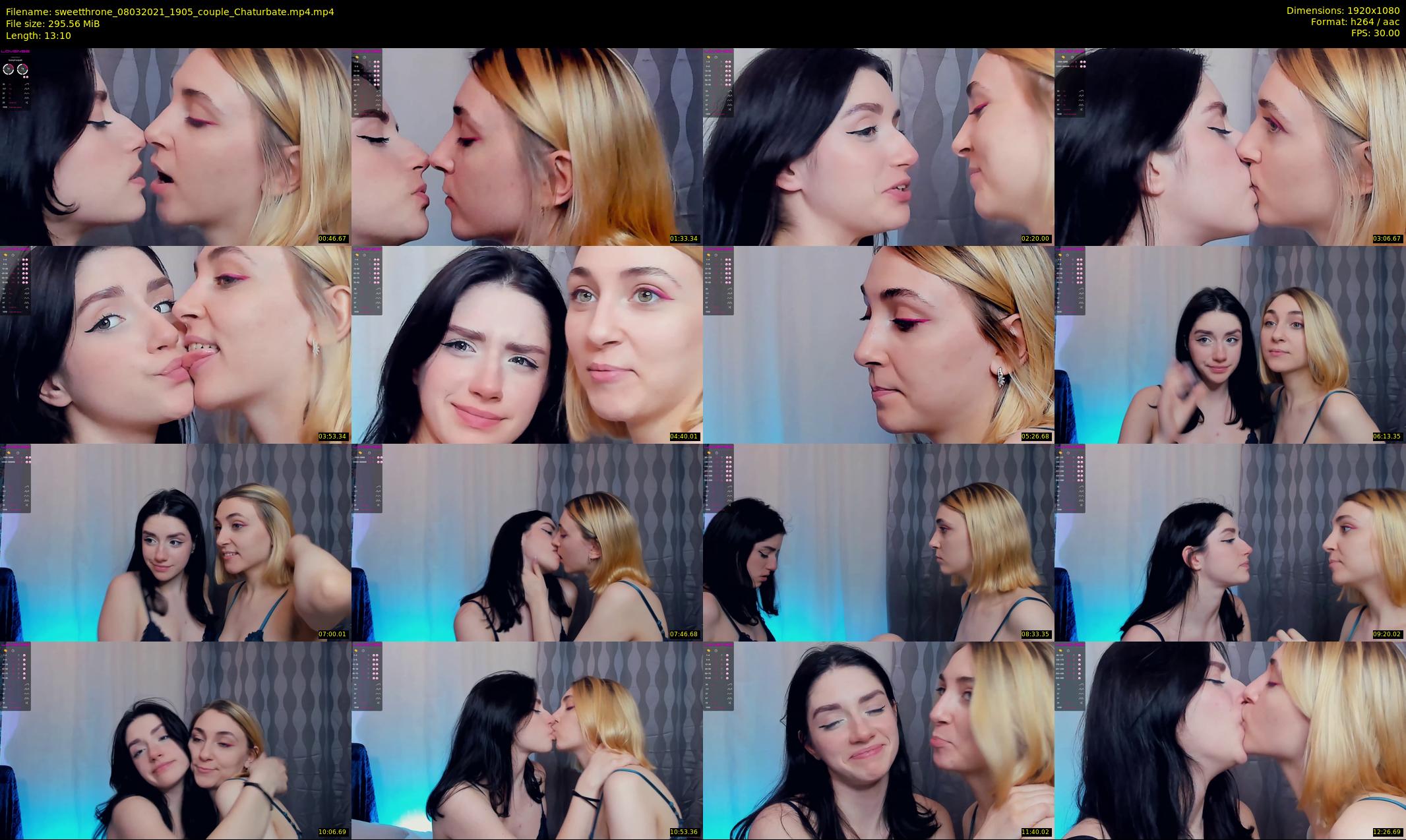 sweetthrone — 14 minute Chaturbate couple cam show recording, 1080p, Mar 8, 2021