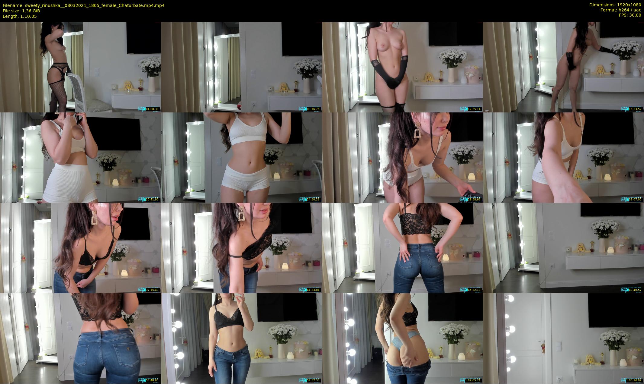 sweety_rinushka_ — 71 minute Chaturbate female cam show recording, 1080p, Mar 8, 2021