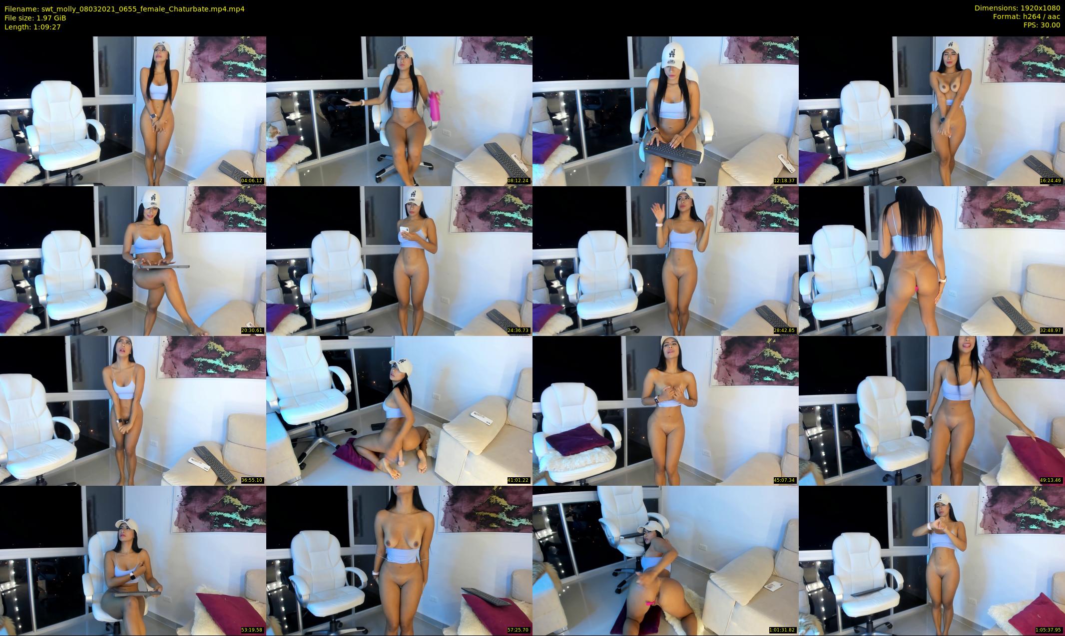 swt_molly — 70 minute Chaturbate female cam show recording, 1080p, Mar 8, 2021
