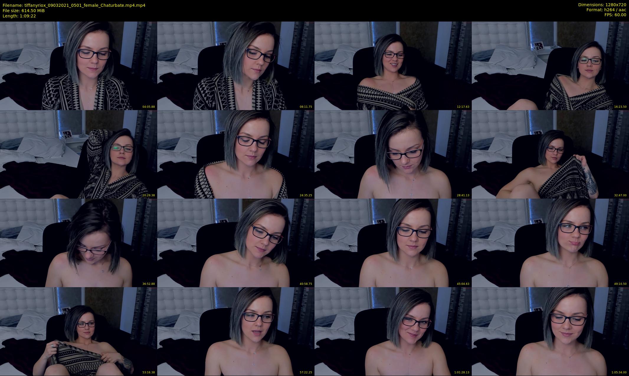 tiffanyriox — 70 minute Chaturbate female cam show recording, 720p, Mar 9, 2021