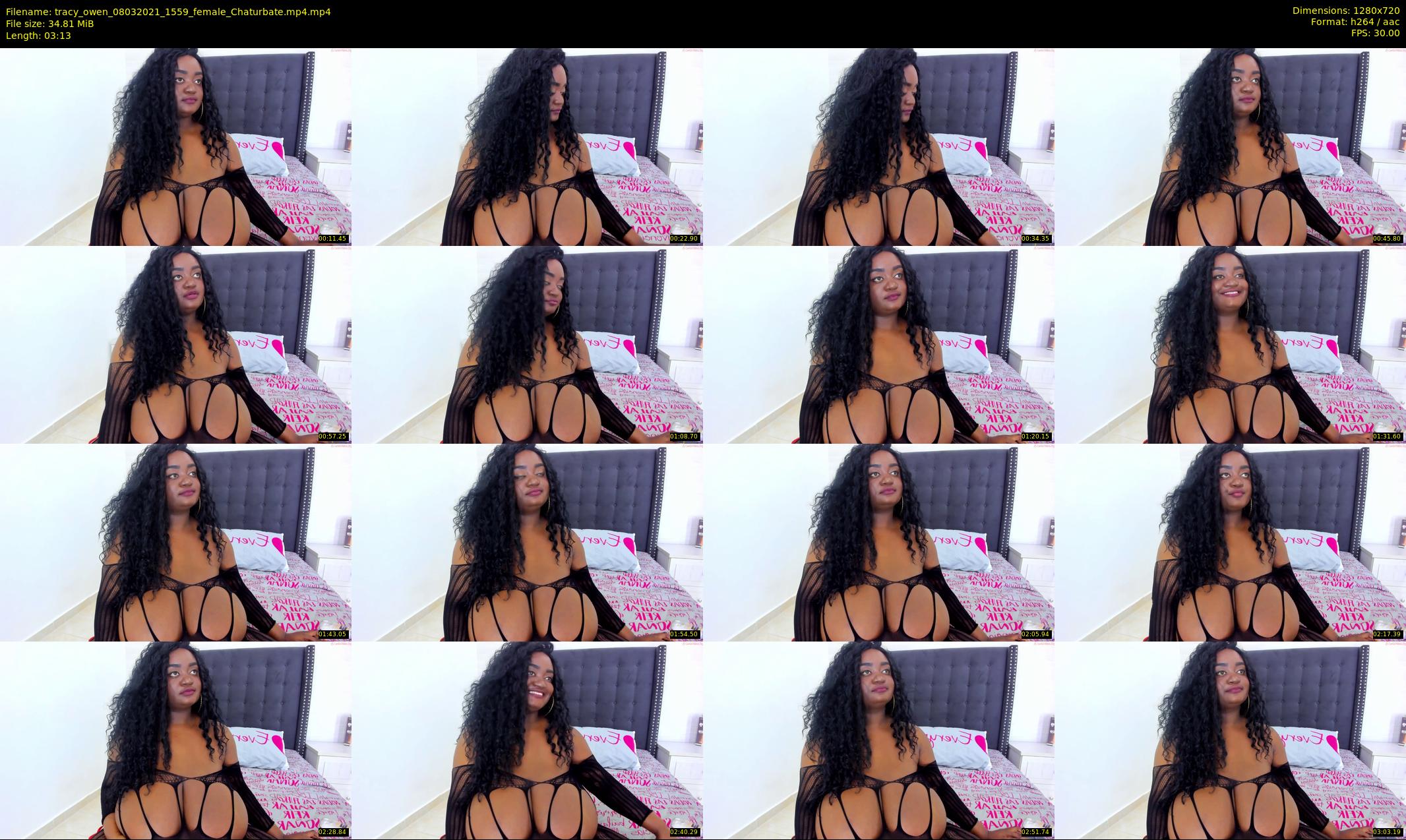 tracy_owen — 4 minute Chaturbate female cam show recording, 720p, Mar 8, 2021