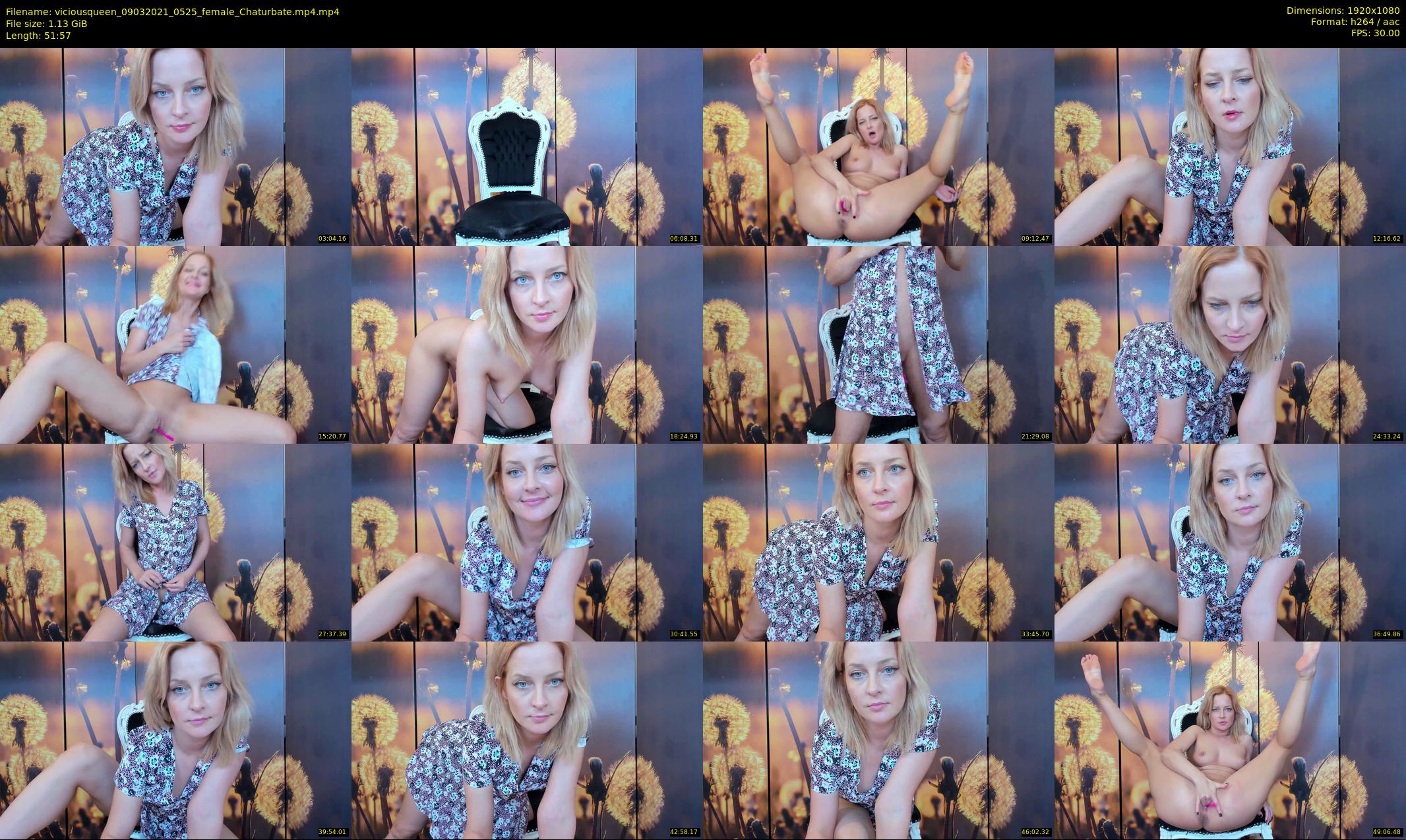 viciousqueen — 52 minute Chaturbate female cam show recording, 1080p, Mar 9, 2021